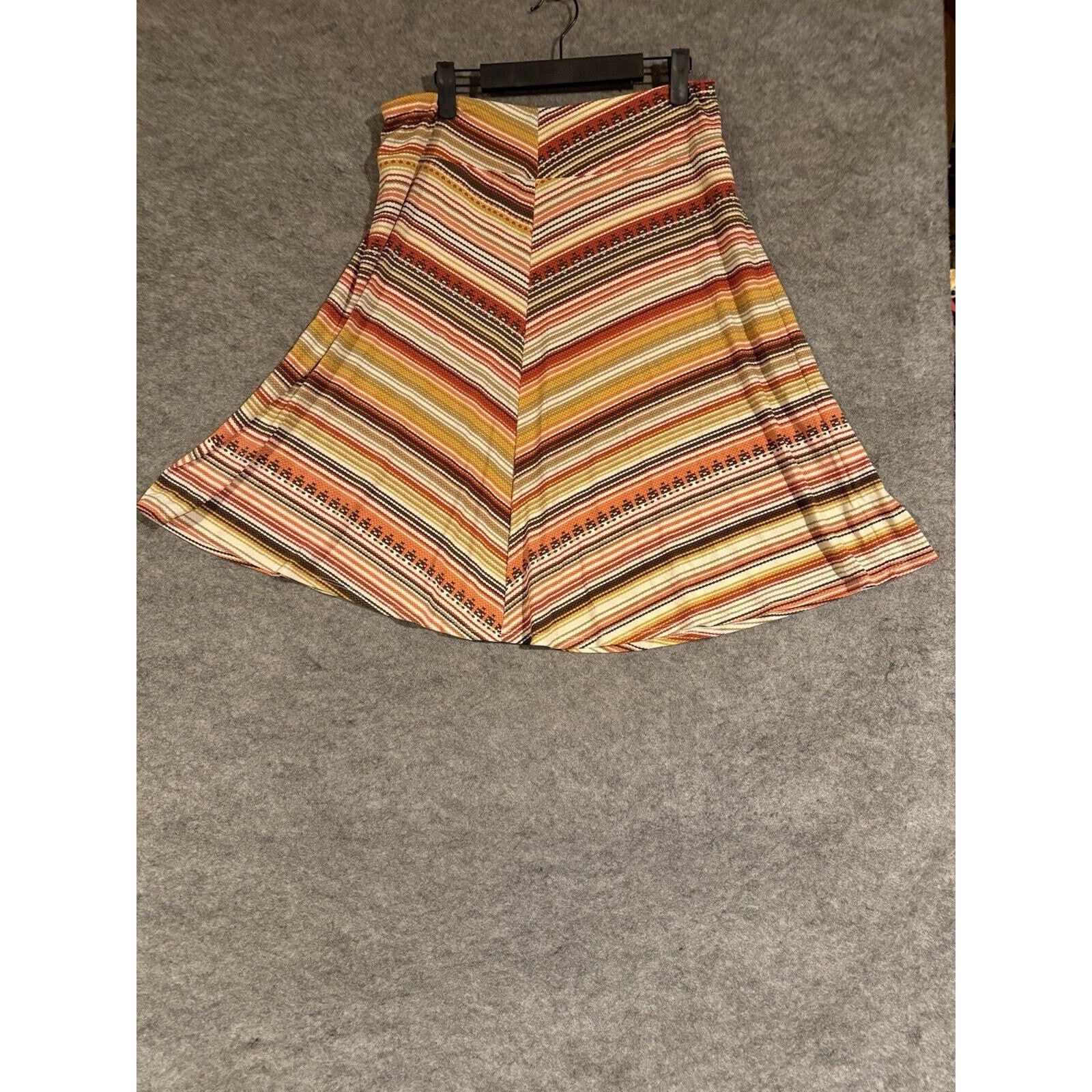 Other Retro 70s Boho Southwestern Skirt Medium Folk Groovy Tribal Size 32" / US 10 / IT 46 - 2 Thumbnail