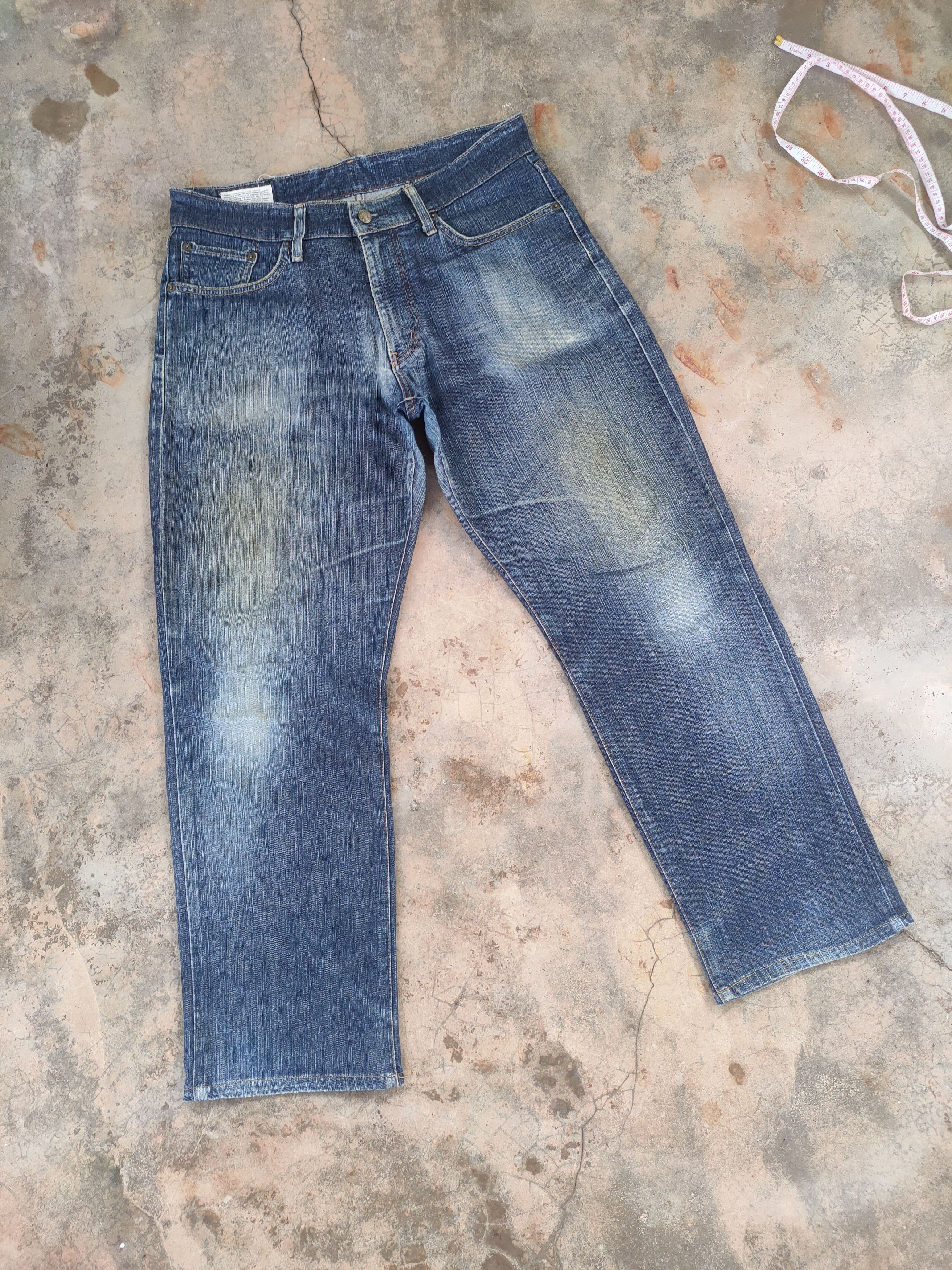 Edwin × Jean × Vintage W35 VINTAGE EDWIN FADED JEAN DENIM PANTS Size US 35 - 2 Thumbnail