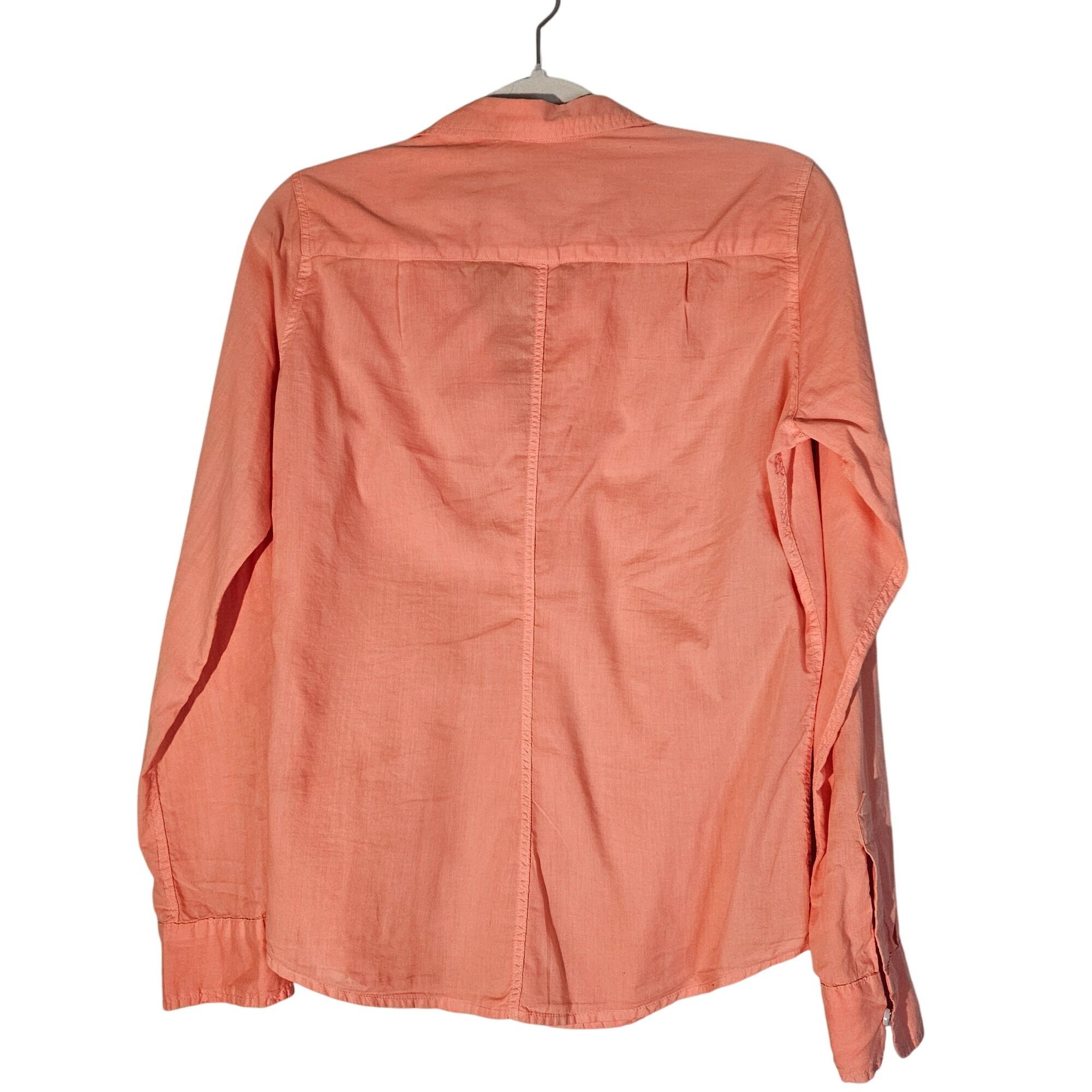 Frank & Eileen Frank & Eileen Button-Up Shirt Coral Pink Small Coastal Chic Size S / US 4 / IT 40 - 2 Thumbnail