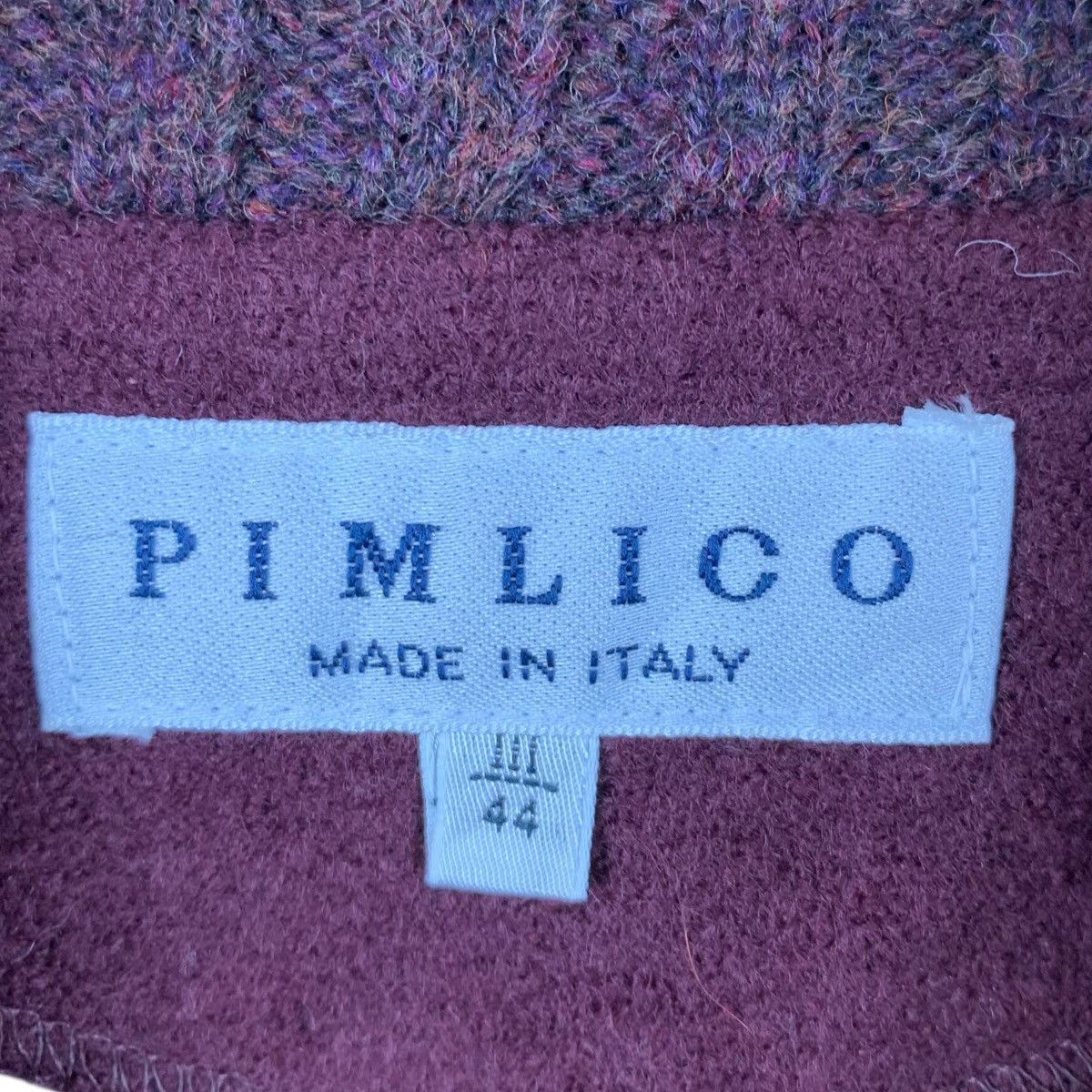 Vintage Vintage PIMLICO Italian Designer Made In Italy Coat Jacket Size S / US 4 / IT 40 - 6 Thumbnail