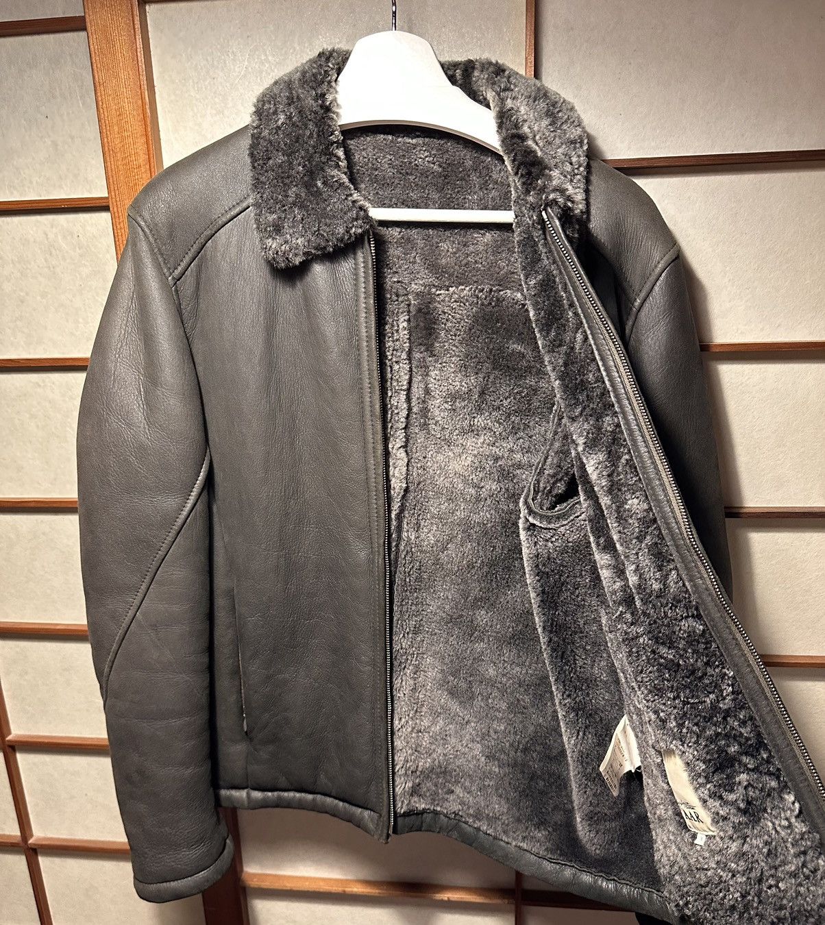Yohji Yamamoto Yohji Yamamoto Shearling Jacket Vintage Size US M / EU 48-50 / 2 - 2 Thumbnail