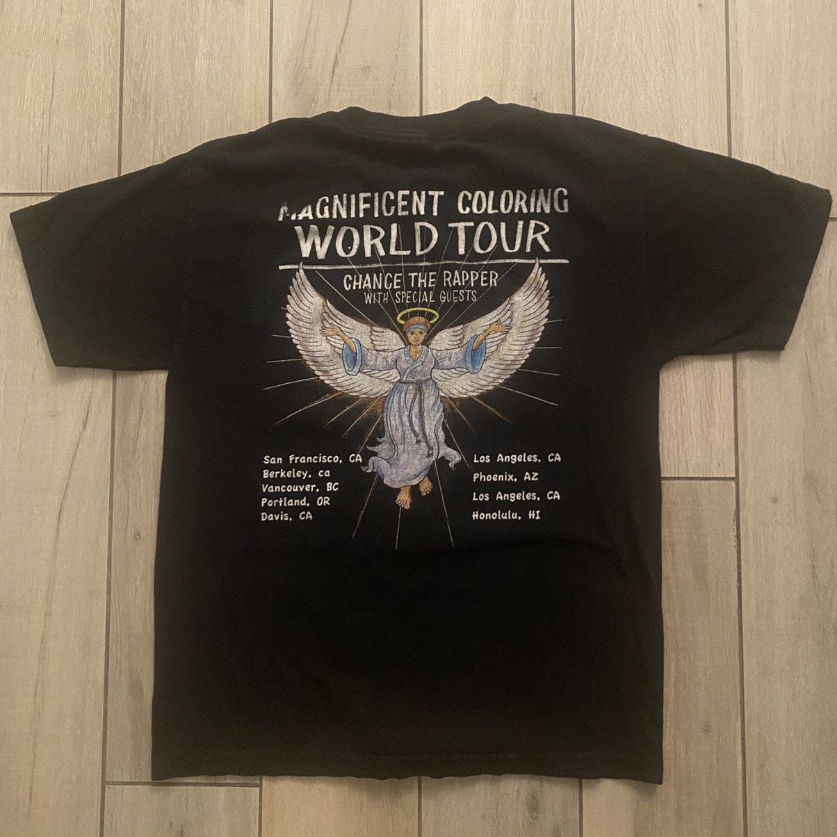 Band Tees × Rap Tees Y2K 2017 Chance The Rapper Rap Tour Tee M Size US M / EU 48-50 / 2 - 3 Thumbnail