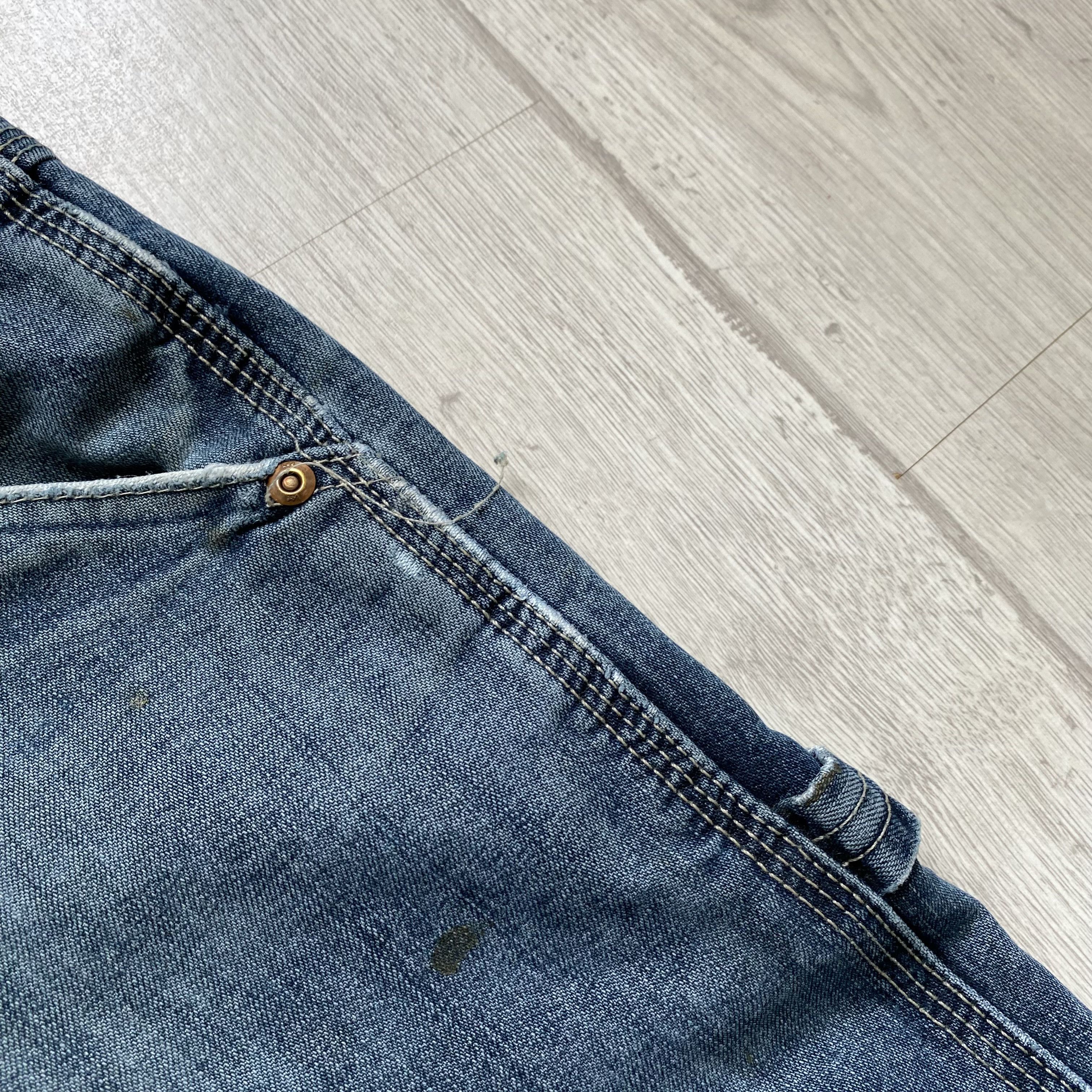 Lee Vintage Lee Work Skater Denim pants Distressed Carhartt Size US 32 / EU 48 - 9 Thumbnail