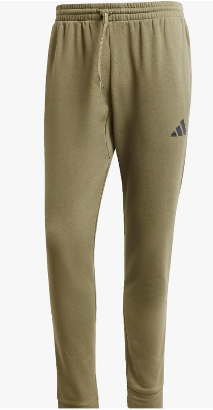 Adidas adidas Men's XL Cozy Fleece Sportswear Pants, Olive XL Size US 36 / EU 52 - 3 Thumbnail