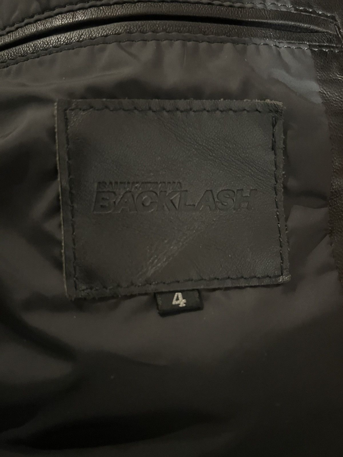 Isamu Katayama Backlash Isamu Katayama Backlash Sheepskin Leather Down Jacket Size US XL / EU 56 / 4 - 4 Thumbnail