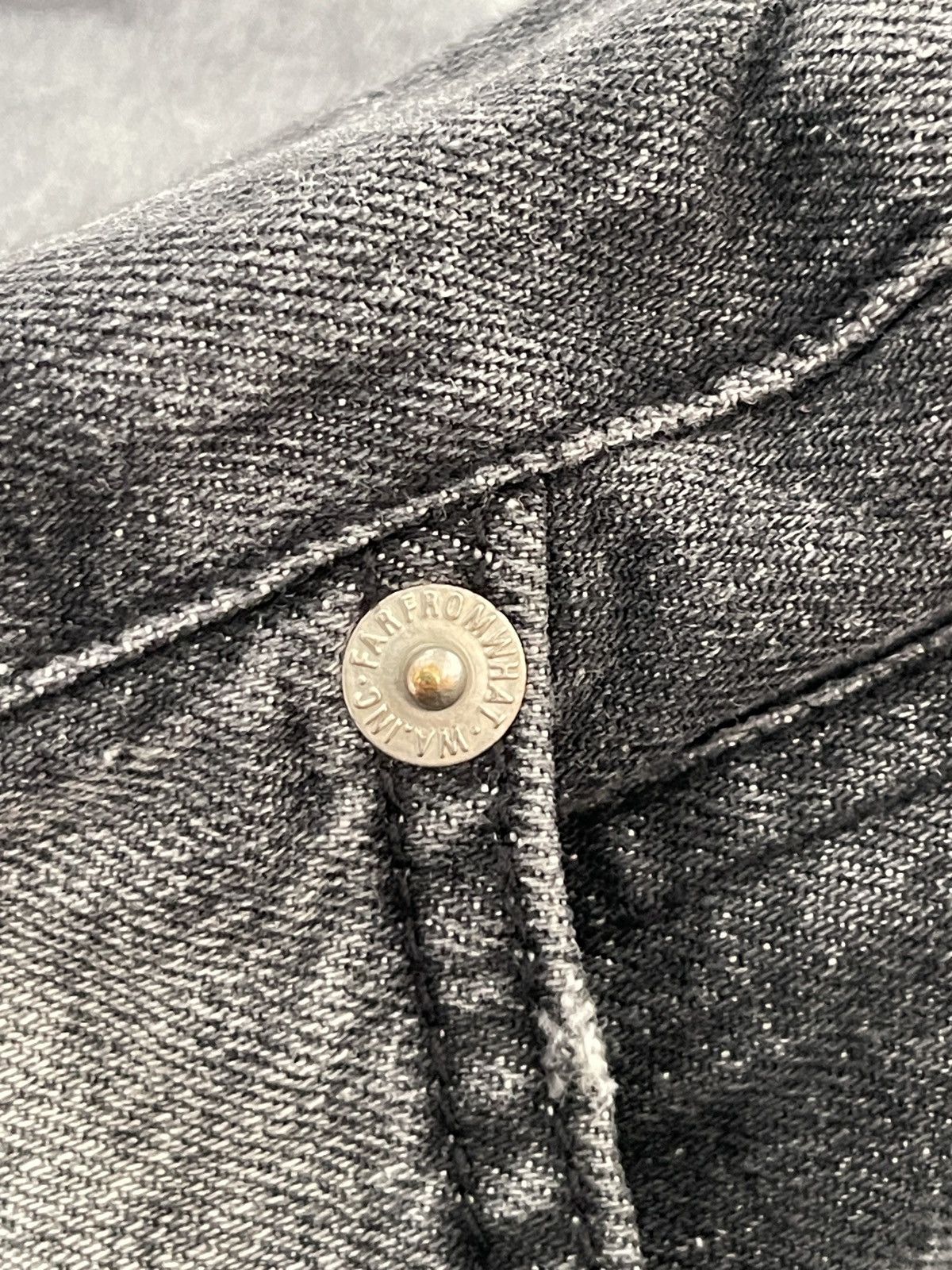 FAR FROM WHAT FAR FROM WHAT FLARE JEAN BLACK ARCHIVE Size US 32 / EU 48 - 8 Thumbnail