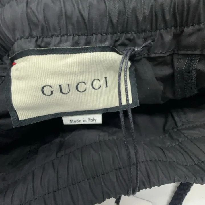 Gucci Gucci Gucci Logo Drawstring Casual Pants for Men -2506 Size US 26 / EU 42 - 1 Thumbnail