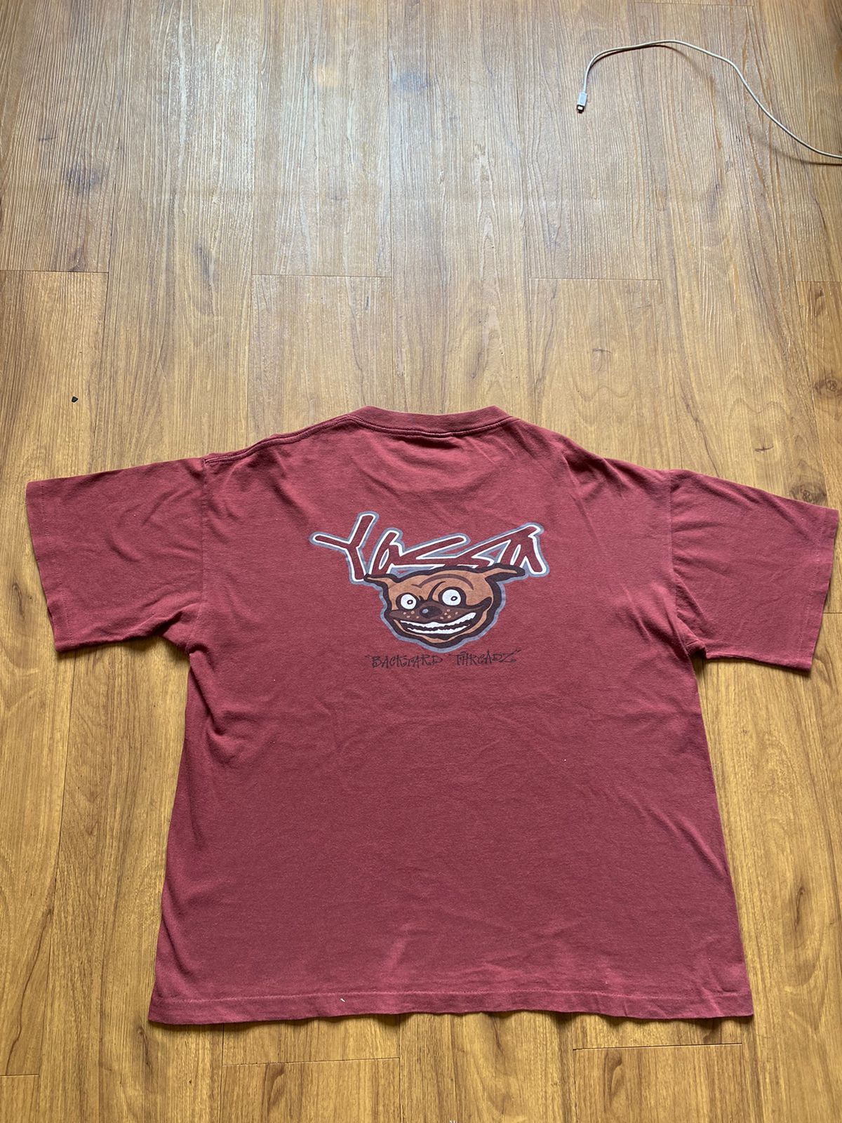 Vintage VINTAGE 90s YAGA “ Bulldog” T Shirt Size US L / EU 52-54 / 3 - 6 Thumbnail
