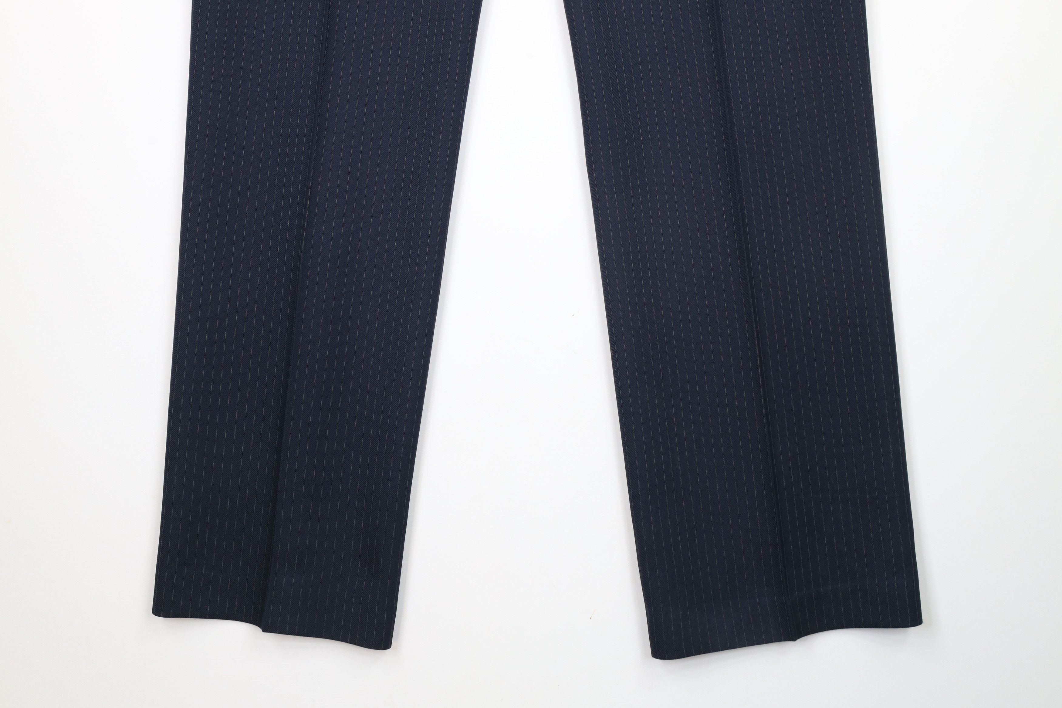 Vintage Vintage 70s Streetwear Knit Wide Leg Chino Pants Blue USA Size US 34 / EU 50 - 13 Thumbnail