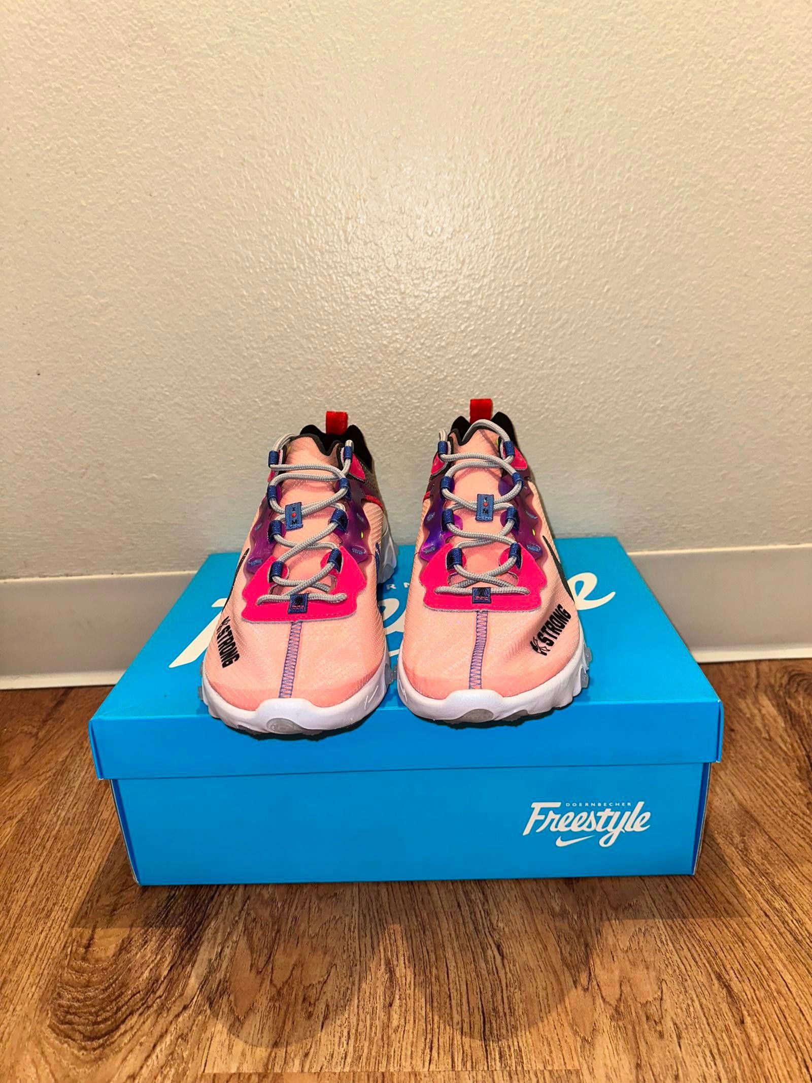 Nike Nike React Element 55 Doernbecher (2019) Size US 10 / EU 43 - 4 Thumbnail