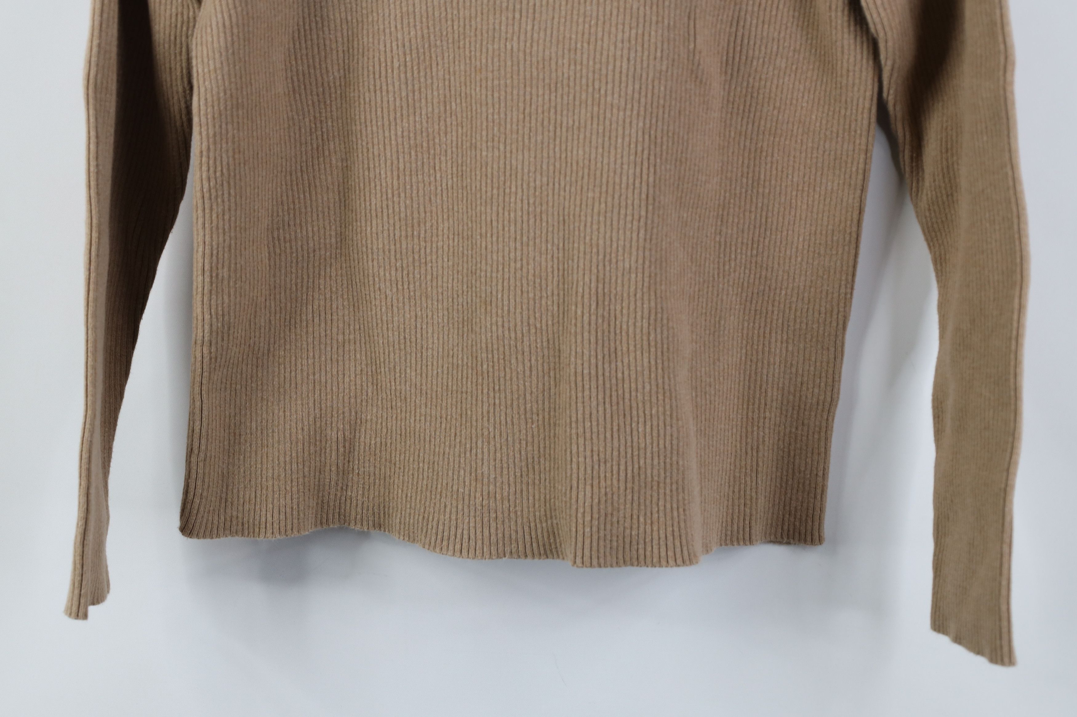 Ralph Lauren Vintage 90s Ralph Lauren Ribbed Knit Turtleneck Sweater Size M / US 6-8 / IT 42-44 - 3 Thumbnail