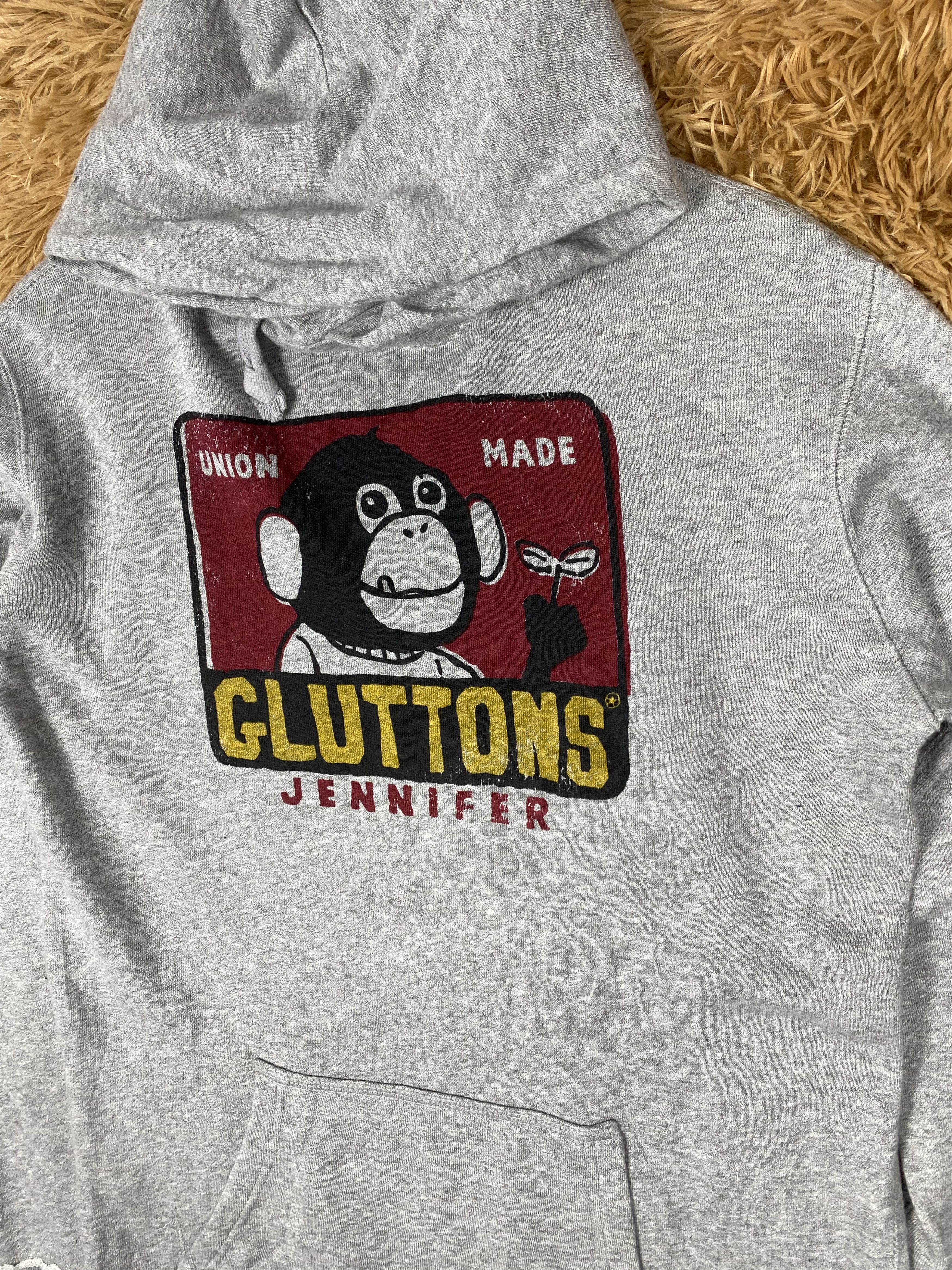 Vintage Vintage Jennifer Glutton Parody Hoodies PS0255 Size US S / EU 44-46 / 1 - 3 Thumbnail