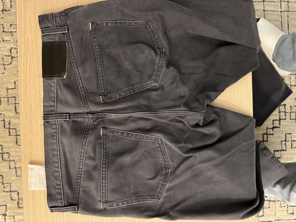 Acne Studios CHARCOAL DENIM JEANS ACNE STUDIOS SIZE 34 Size US 34 / EU 50 - 2 Thumbnail