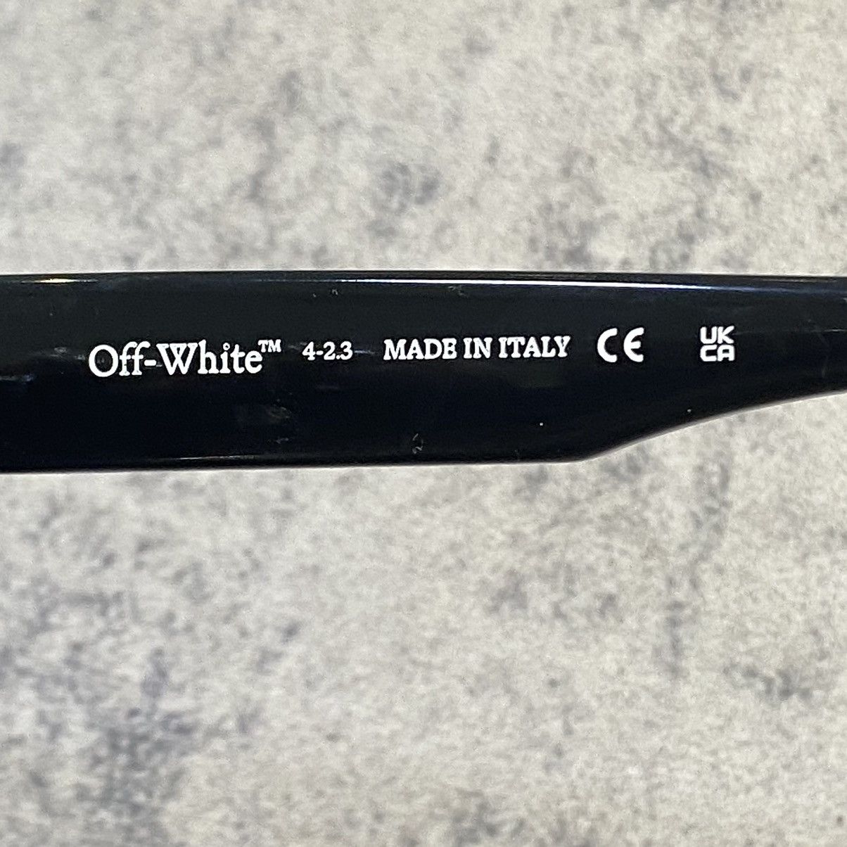 Off-White Off White Virgil Black Size ONE SIZE - 8 Thumbnail