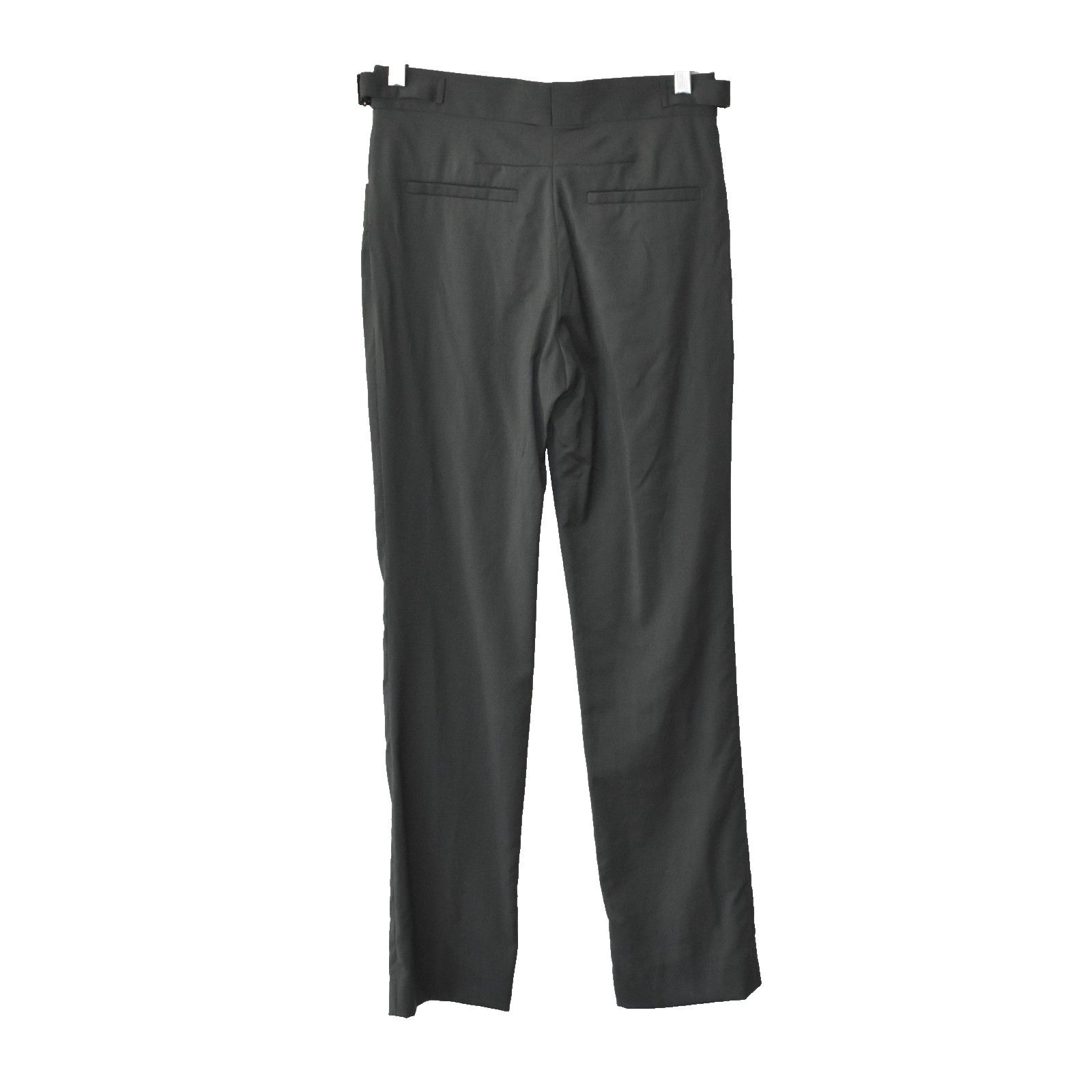 Cos COS Olive Twill Adjustable Strap Waist Ankle Zip Pants US 2 Size 26" / US 2 / IT 38 - 3 Thumbnail