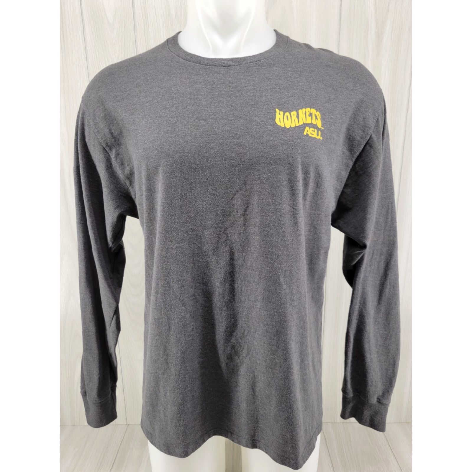 Champion VINTAGE Champinon Alabama State University ASU Hornets Gray Long Sleeve Shirt Large Size US L / EU 52-54 / 3 - 2 Thumbnail