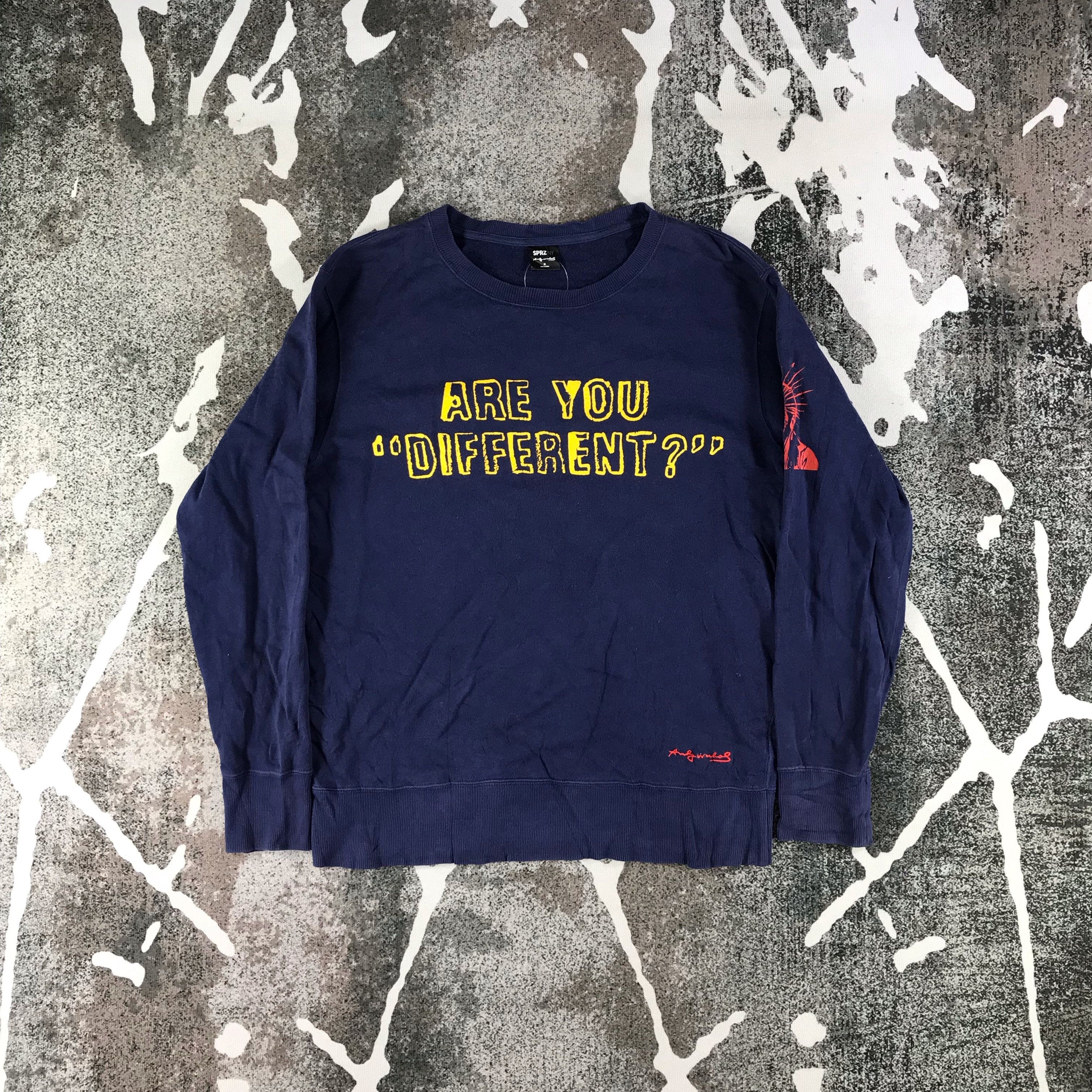 Andy Warhol × Uniqlo Uniqlo x Andy Warhol Art Sweatshirt F153 Size US M / EU 48-50 / 2 - 1 Thumbnail