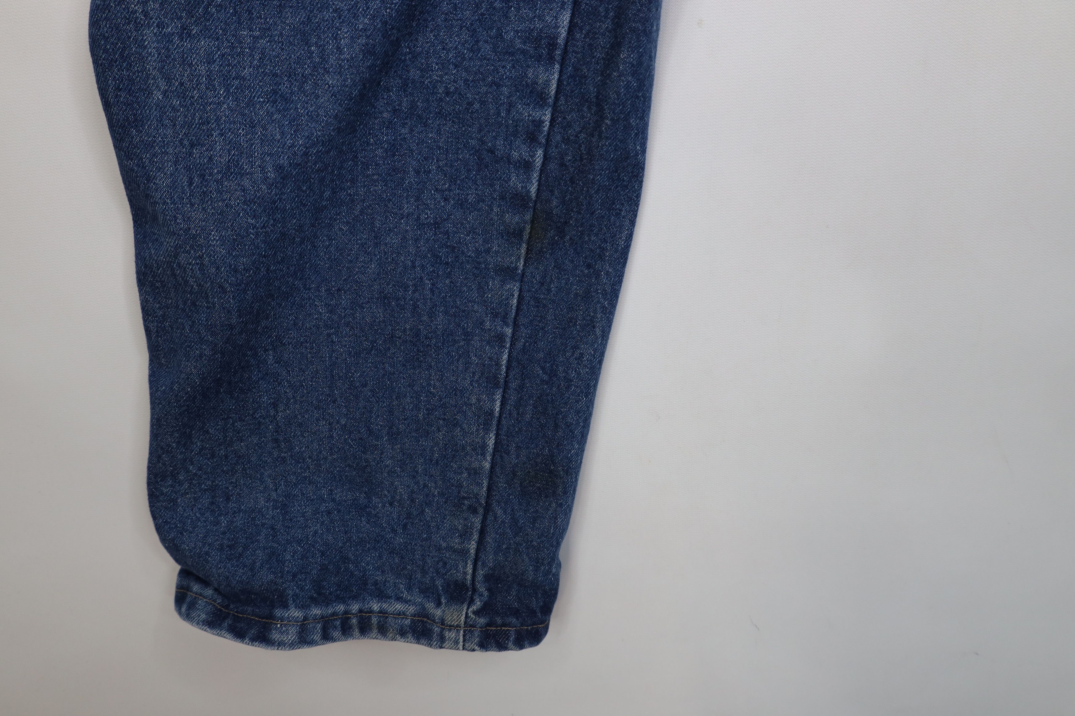 Vintage Bulwark FR Fire Flame Resistant Wide Leg Denim Jeans Size US 38 / EU 54 - 5 Thumbnail