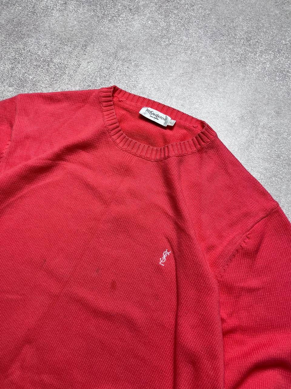 Vintage × Yves Saint Laurent Vintage YSL Yves Saint Laurent Knit Sweater L Size US L / EU 52-54 / 3 - 3 Thumbnail