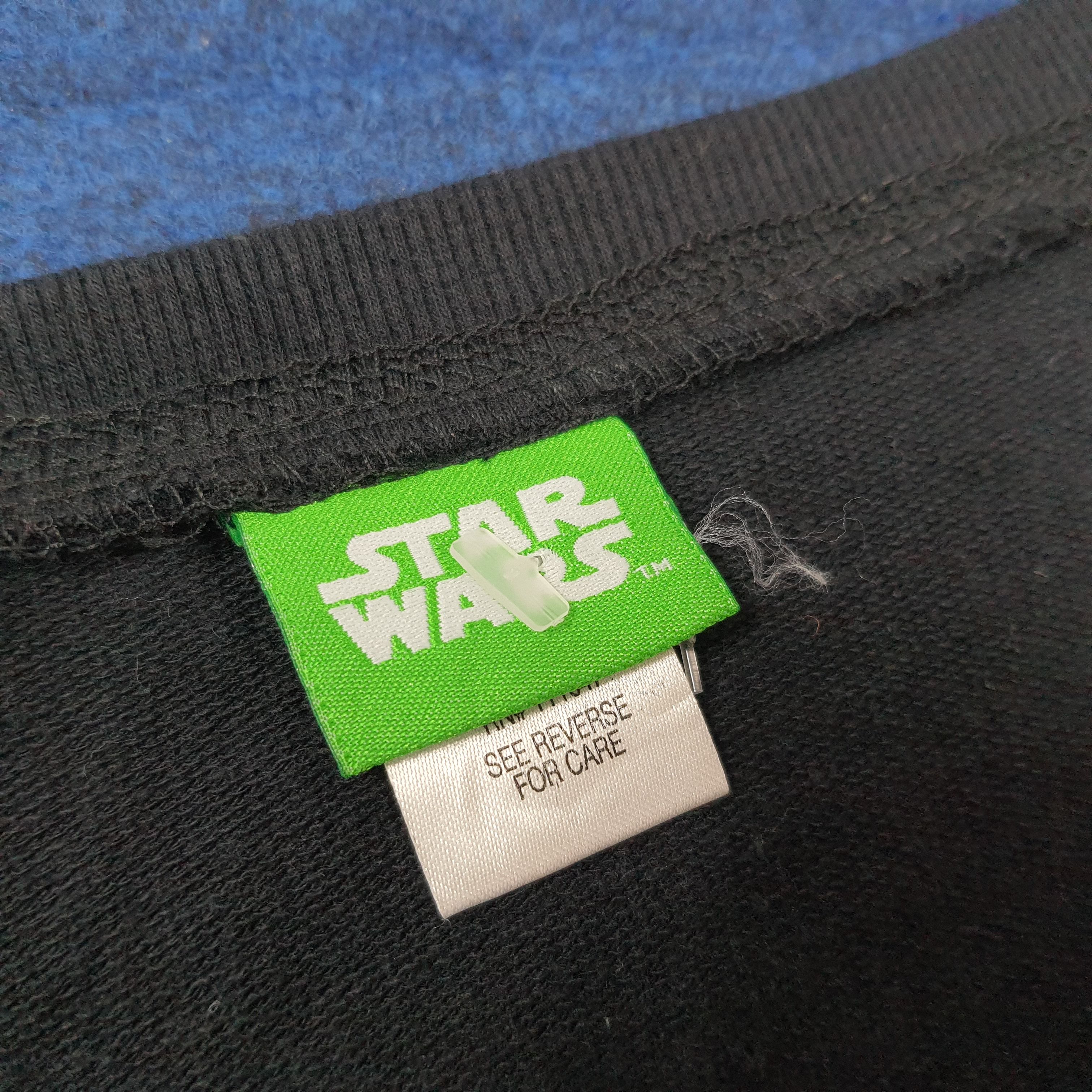 Star Wars Vintage Star Wars Movie Graphic Raglan Sweatshirt C296N1 Size US M / EU 48-50 / 2 - 5 Thumbnail