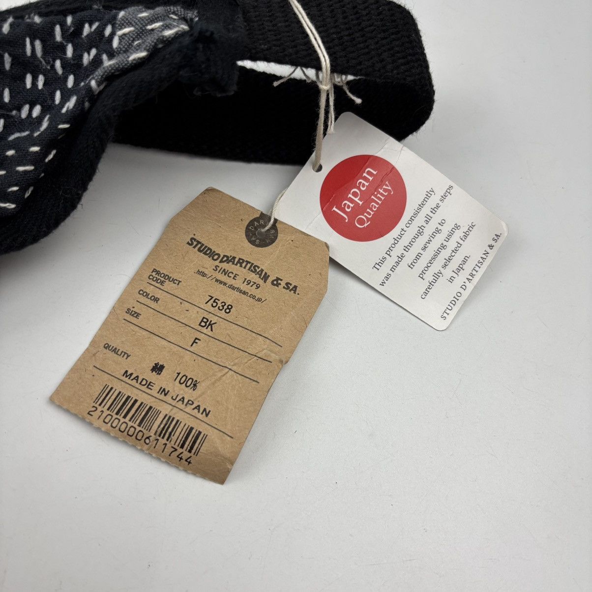 Studio D'Artisan Studio D’ Artisan Sashiko Stitching Crossbody Bag Size ONE SIZE - 4 Thumbnail