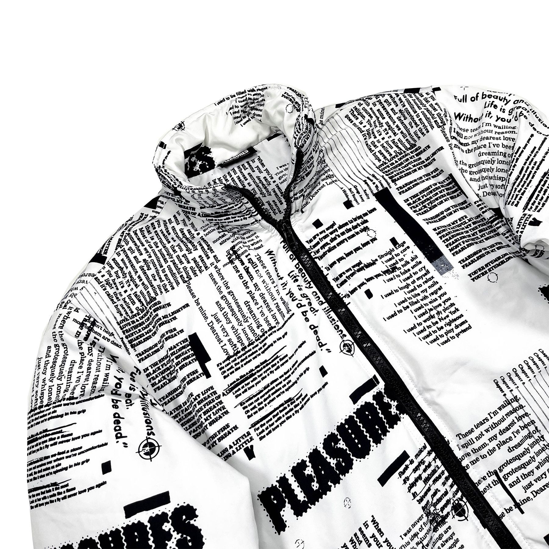 Pleasures Pleasures down jacket, oversized fit, size M/L Size US L / EU 52-54 / 3 - 4 Thumbnail