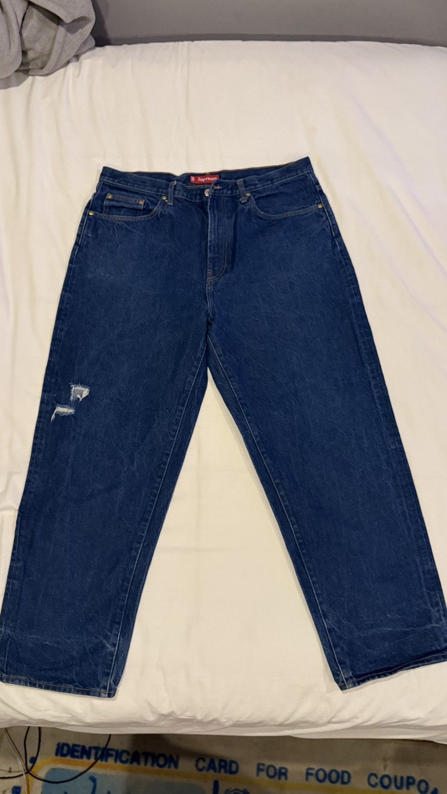Supreme Supreme denim Jeans Size US 36 / EU 52 - 1 Thumbnail