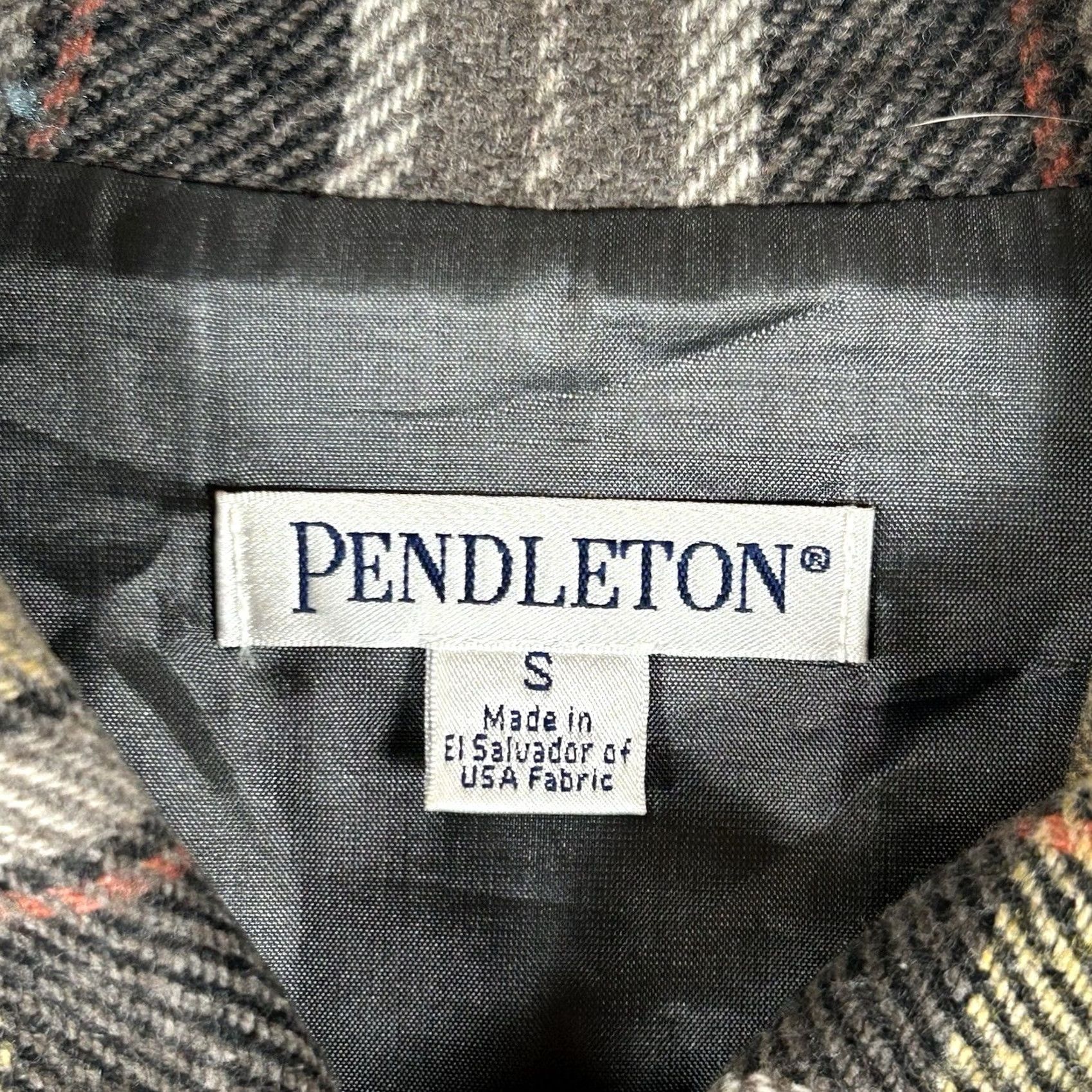Pendleton Pendleton Jacket Blazer Women's Small Wool Plaid Button Up Vintage? No, Basic Jacket, Short, Long Sleeve, Lined, Wool Size S / US 4 / IT 40 - 4 Thumbnail