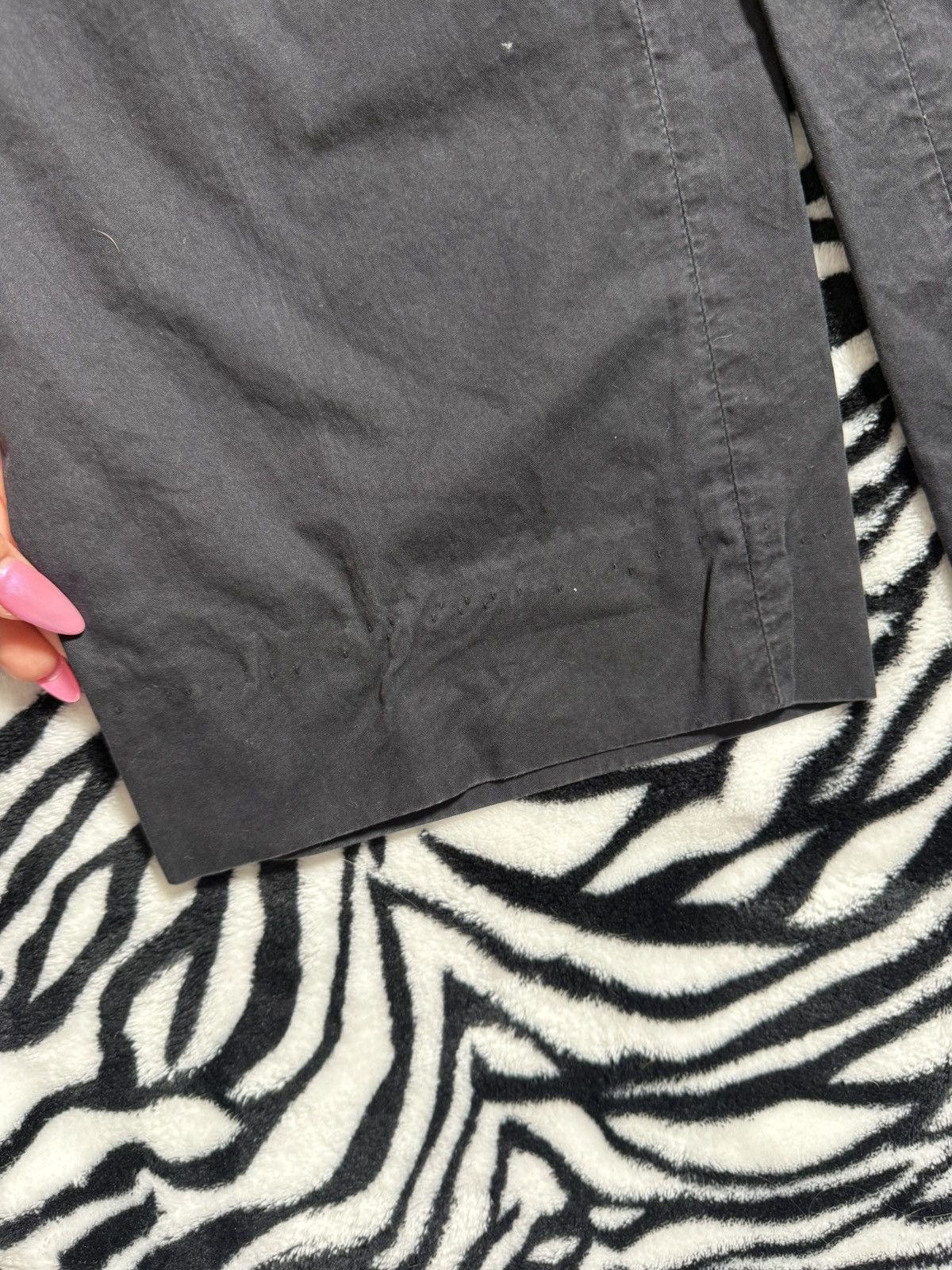 Gucci Gucci Black Dress Pants Hemmed Adjustable Inseam Size M/31 Size US 32 / EU 48 - 6 Thumbnail