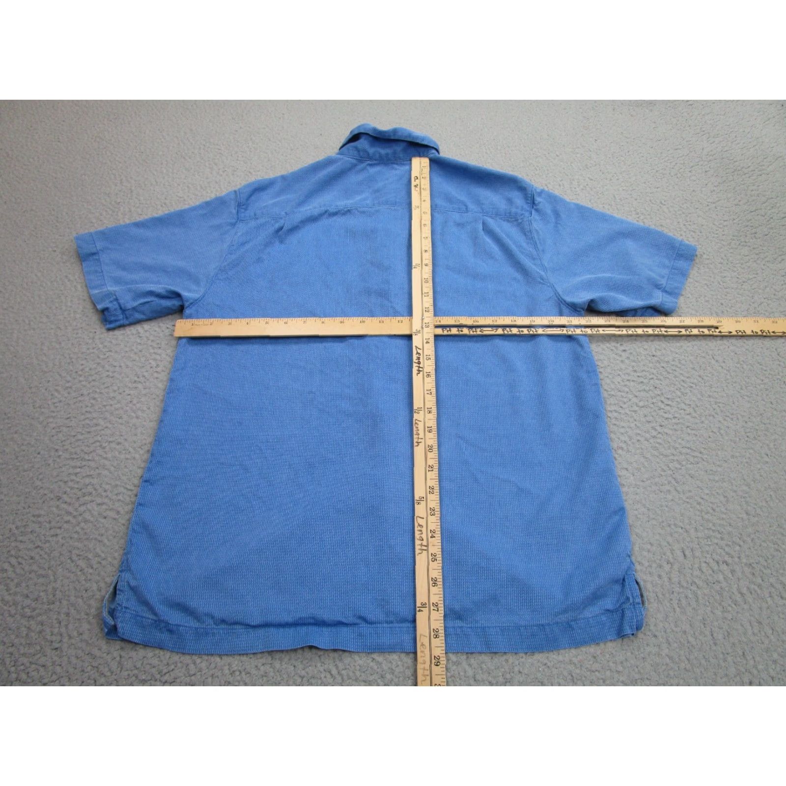 Tommy Bahama Tommy Bahama Shirt Mens M Blue Silk Camp Button Front Rockabilly Resort Casual Hawaiian Beach 90s Theme Mens Size US M / EU 48-50 / 2 - 7 Thumbnail