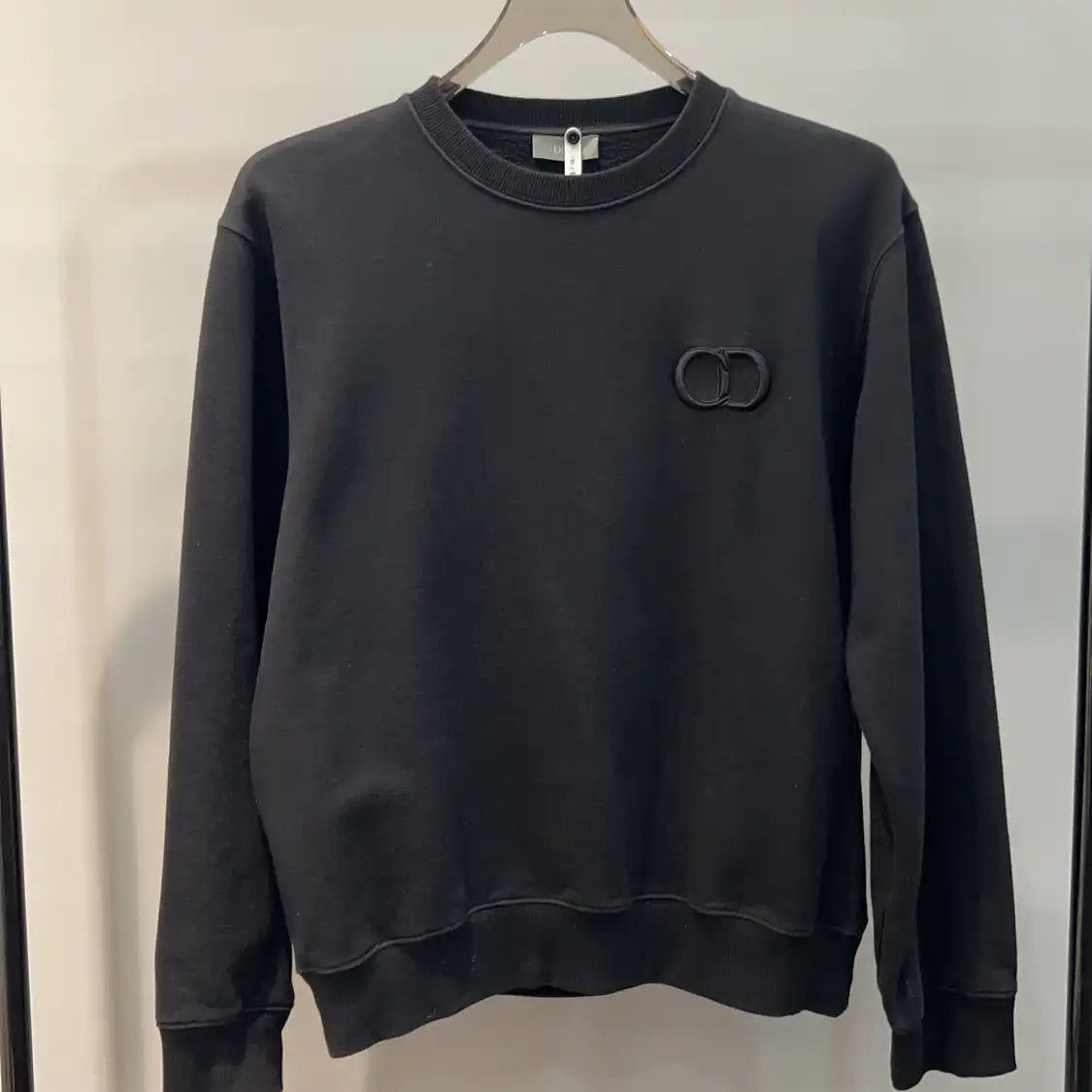 Dior Dior X Raymond Pettibon Black Cotton Embroidered Sweatshirt