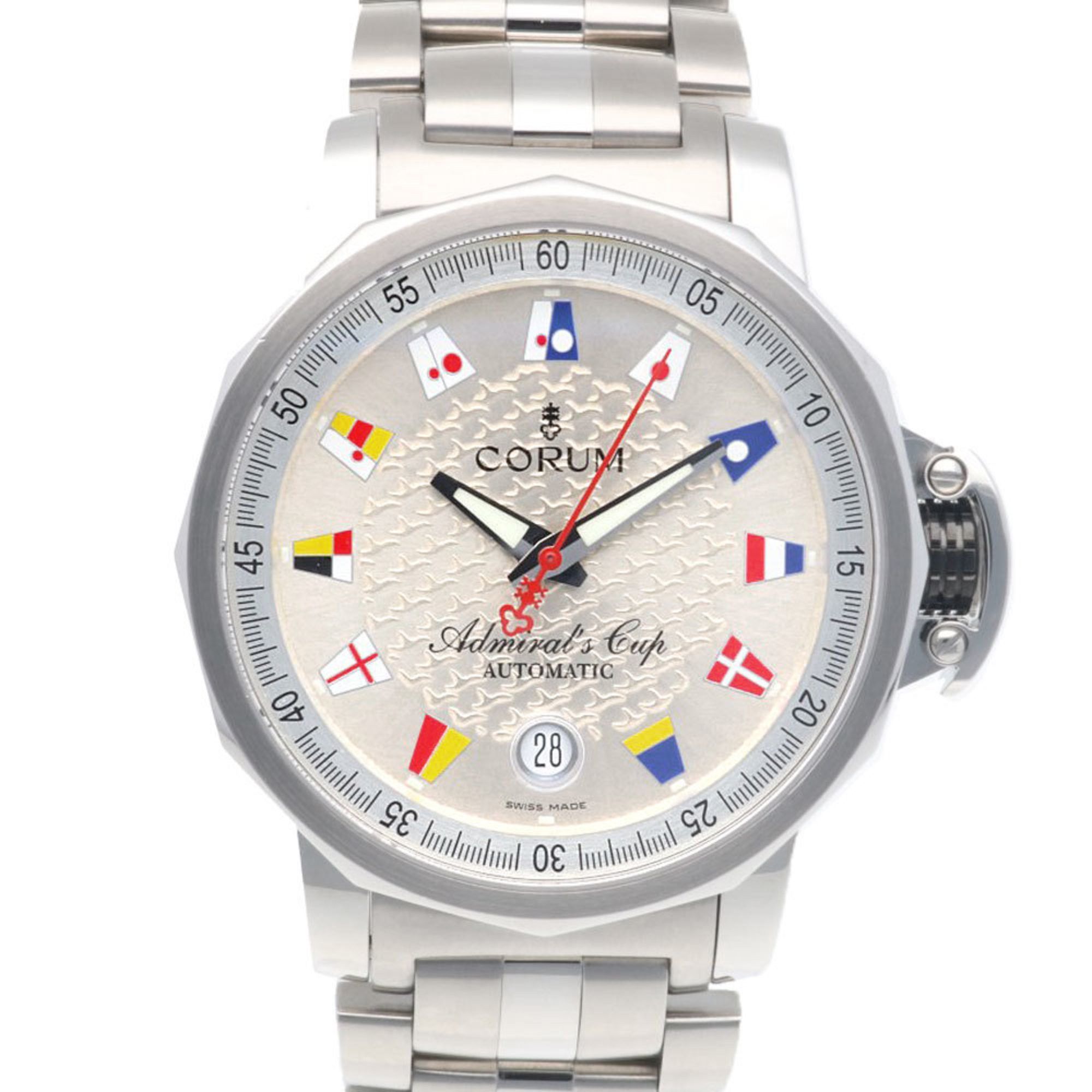 Corum Corum Admiral's Cup Trophy 41 Watch Stainless Steel 082.830.20 Automatic Men's CORUM 100M Overhauled Size ONE SIZE - 1 Thumbnail