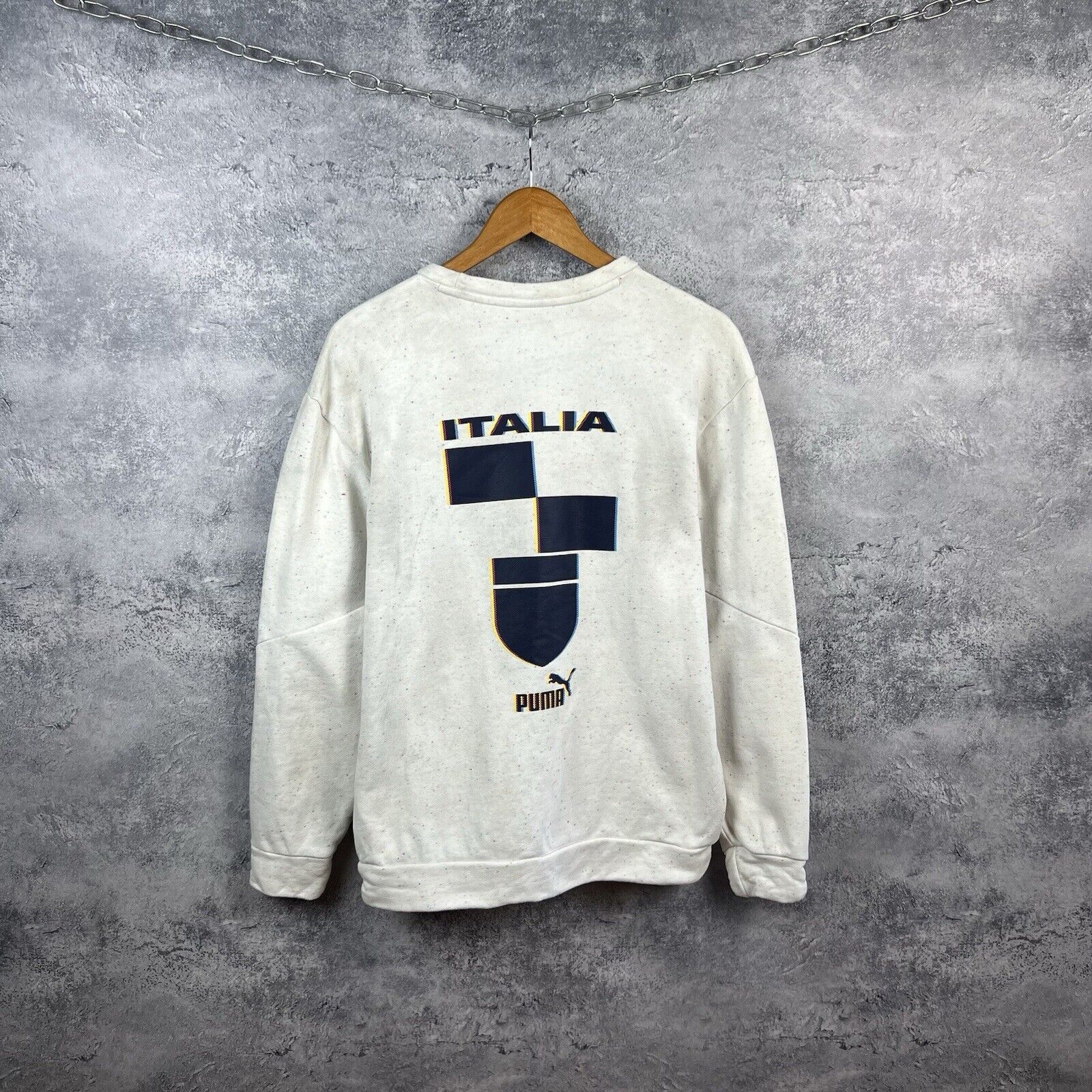 Puma Puma Italia Sweatshirt Men's Size M Long Sleeve Size US M / EU 48-50 / 2 - 2 Thumbnail