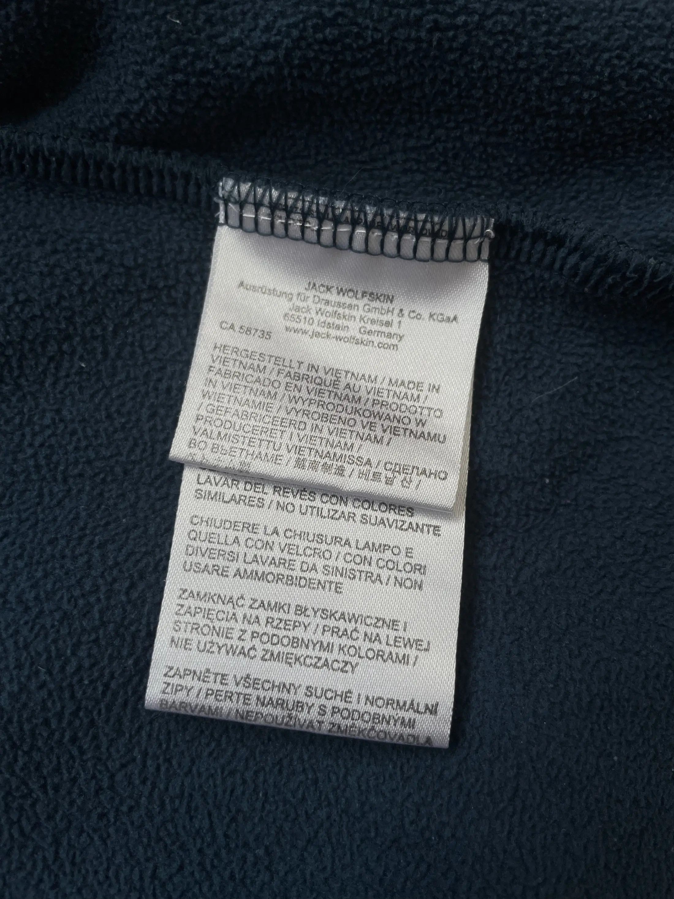 Jack Wolfskin Jack Wolfskin Women's Zip Fleece Jacket Size S / US 4 / IT 40 - 7 Thumbnail