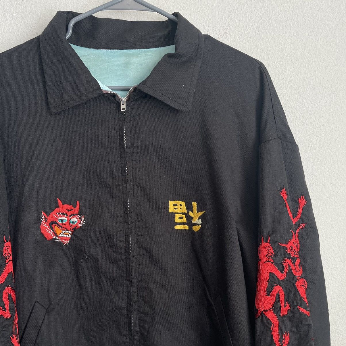 Saint Michael Saint MXXXXXX Embroidered Vietnam Jamber Shirt Jacket |  Grailed