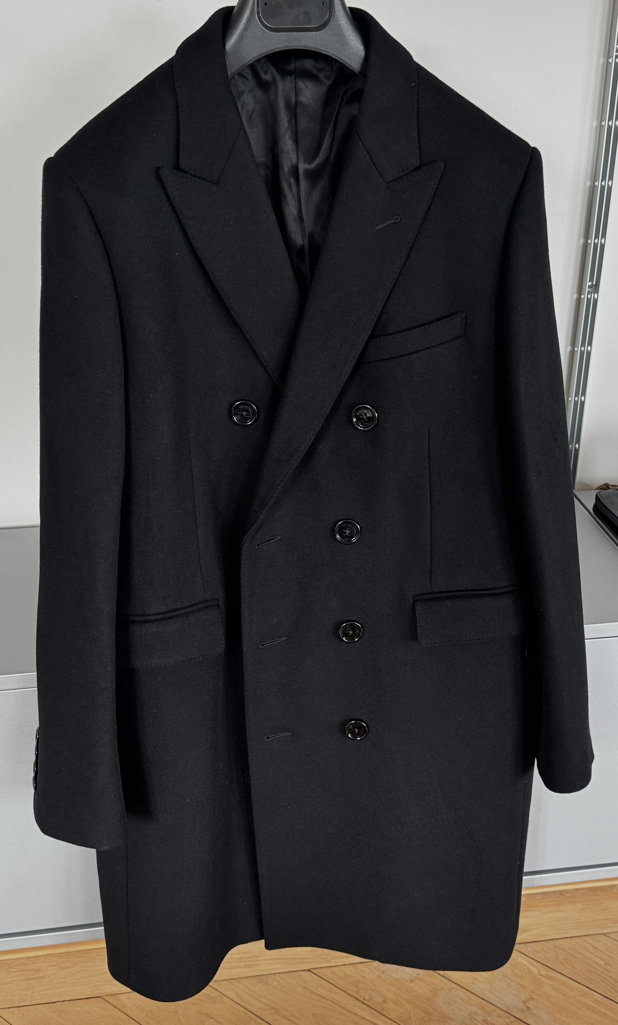 Celine Hedi x FW25 Sample Double breasted coat Size US S / EU 44-46 / 1 - 2 Thumbnail