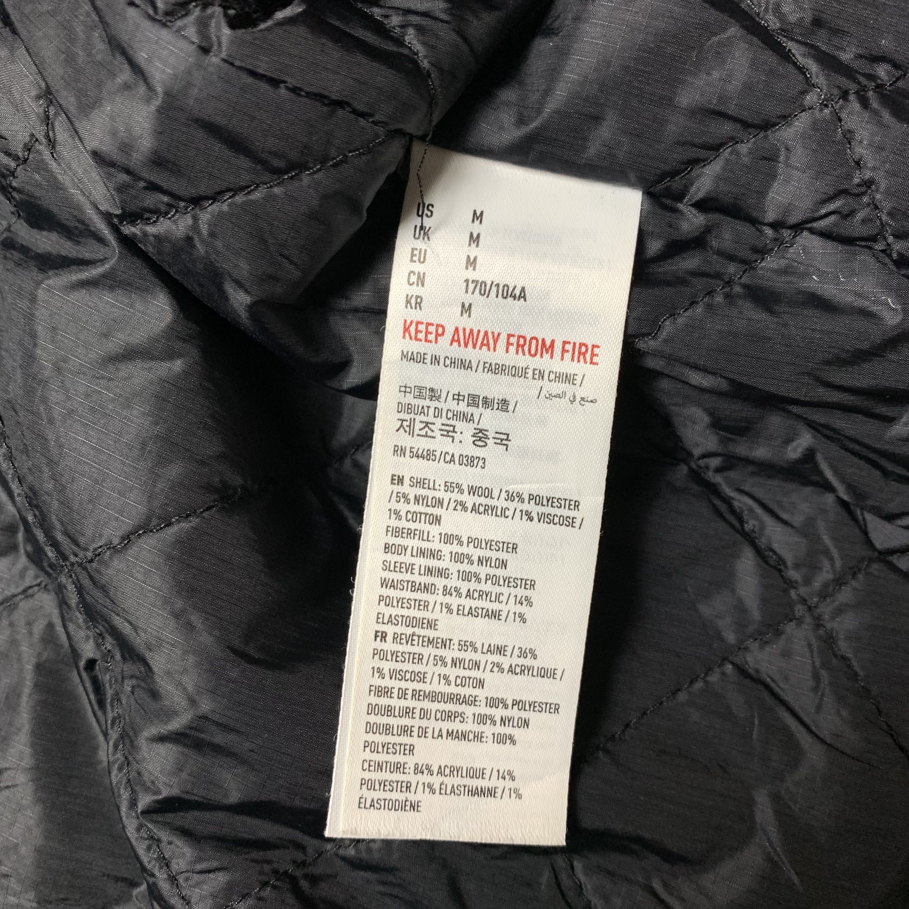 American Eagle Outfitters American Eagle Veterano Wool Bomber Jacket Size US M / EU 48-50 / 2 - 7 Thumbnail