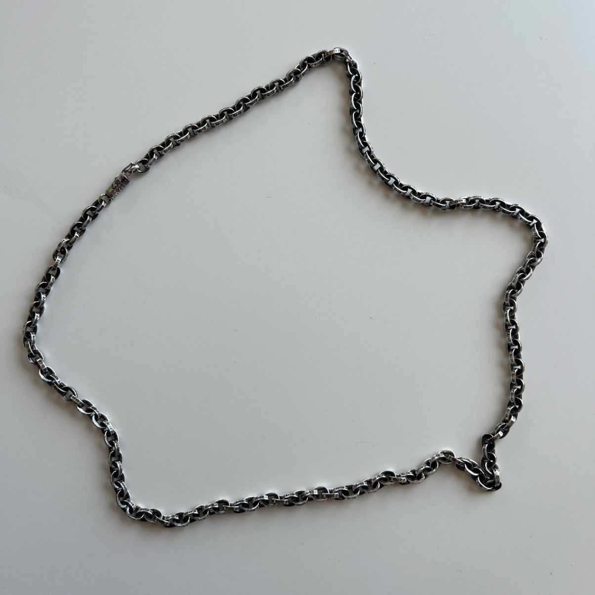 Chrome Hearts Chrome Hearts Paperchain Necklace 24inch/ 62cm | Grailed