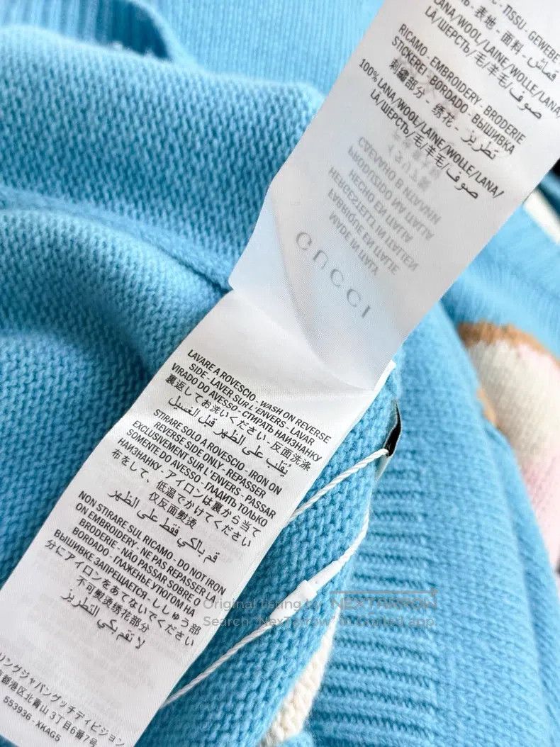 Gucci Gucci Cute piglet pattern long-sleeved wool knitted sweate Size XL / US 12-14 / IT 48-50 - 7 Thumbnail