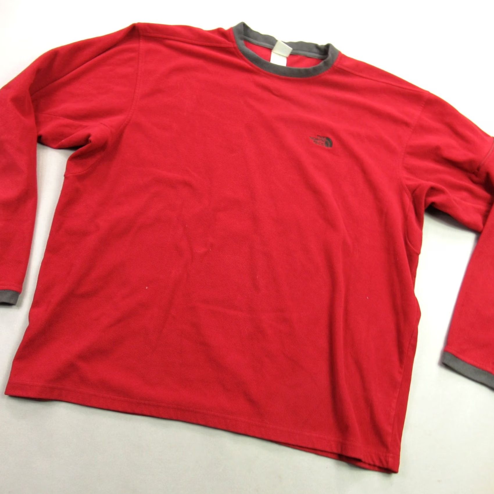 The North Face The North Face Shirt Mens XL Long Sleeve Crew Neck Casual Pullover Red Size US XL / EU 56 / 4 - 2 Thumbnail