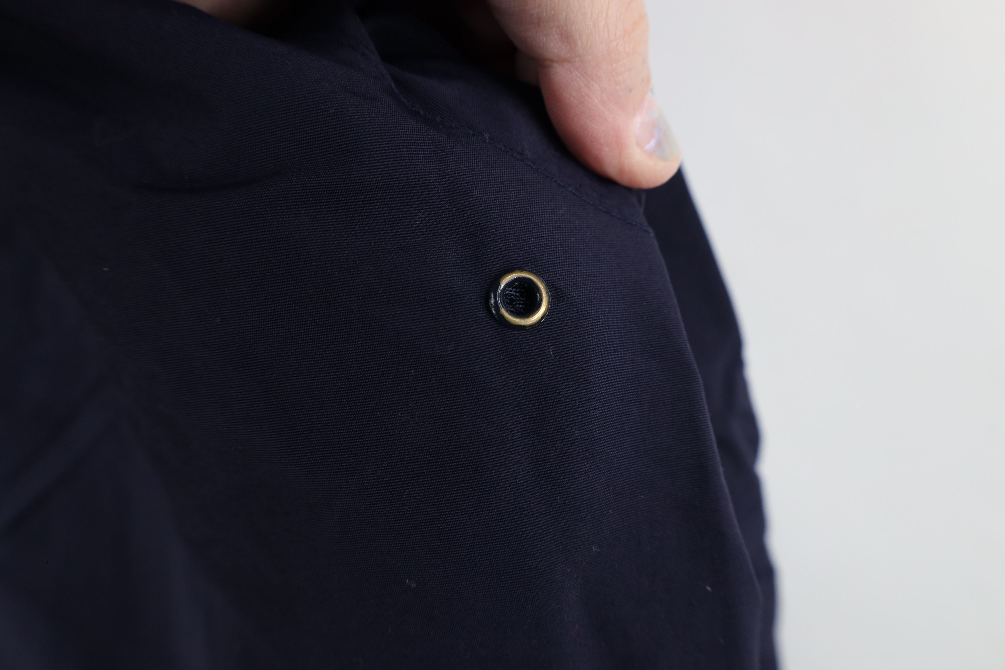 Lands' End × Vintage Vintage 90s Lands End Full Zip Hooded Rain Jacket Navy Blue Size US XL / EU 56 / 4 - 9 Thumbnail