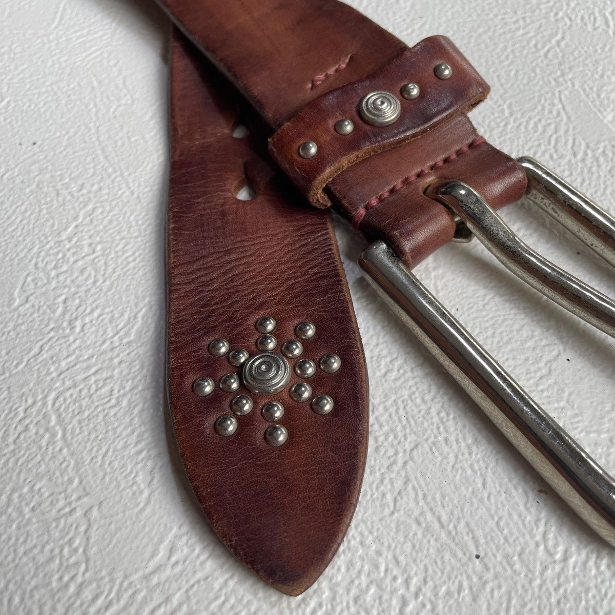 If Six Was Nine Michael kors y2k studded leather belts kapital style Size ONE SIZE - 4 Thumbnail