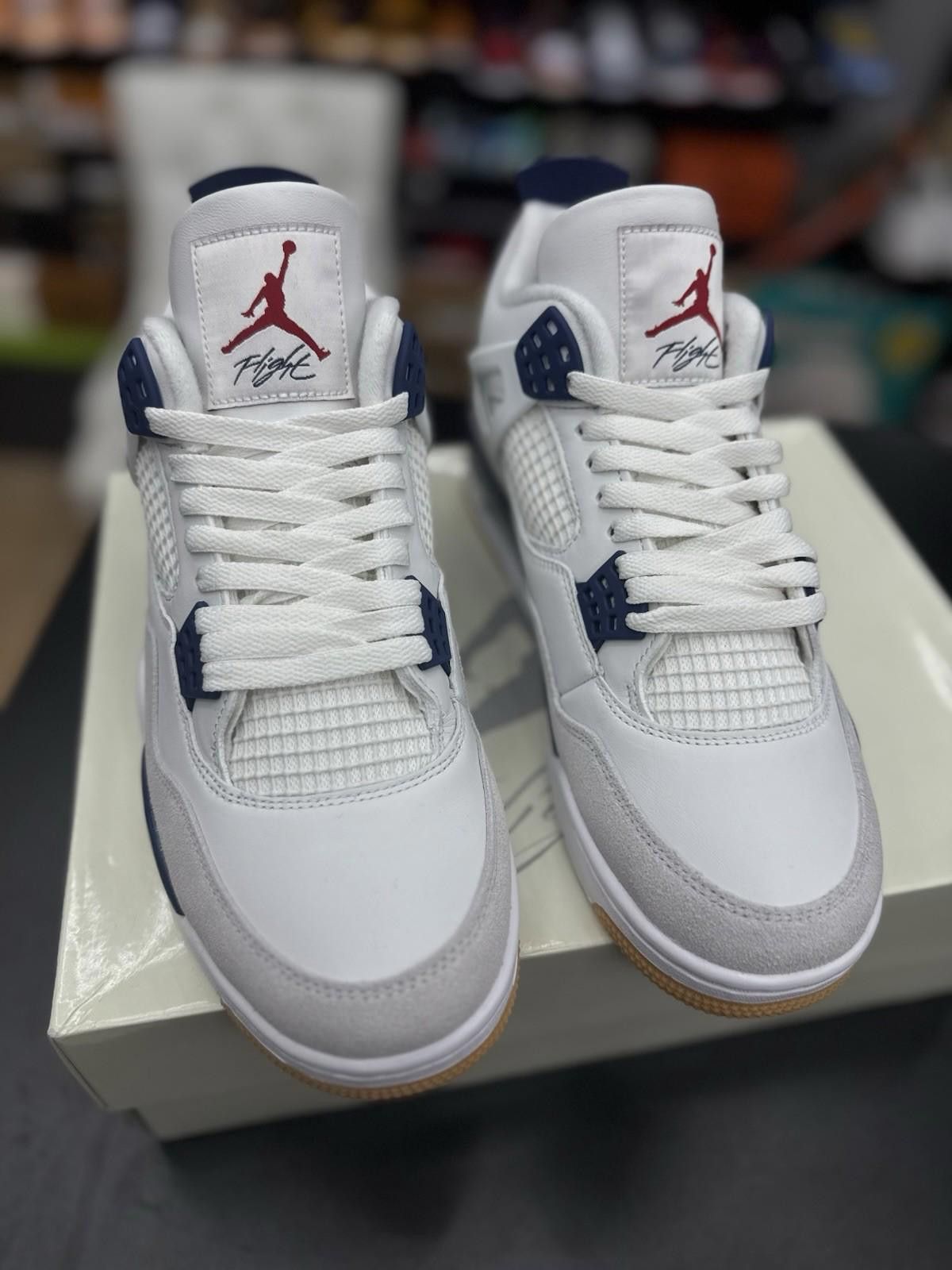 Jordan Brand Size 10.5 - Nike SB x Air Jordan 4 Retro SP Navy NEW Size US 10.5 / EU 43-44 - 4 Thumbnail