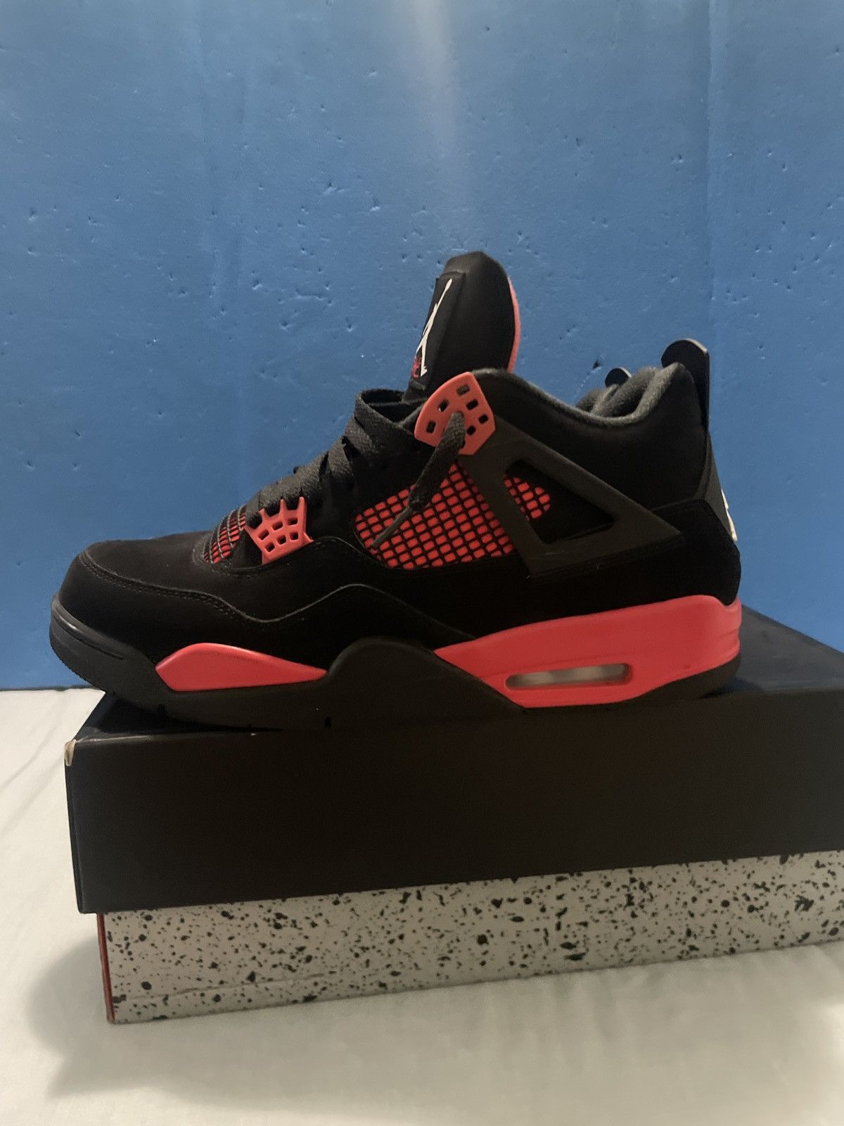Jordan Brand Jordan 4s Red Thunders Size US 12 / EU 45 - 7 Thumbnail
