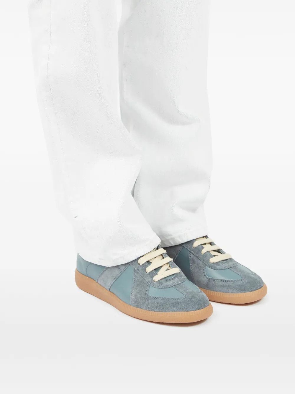 Maison Margiela o1w1db10925 Replica Low-Top Sneakers in Blue Size US 7 / EU 40 - 6 Thumbnail