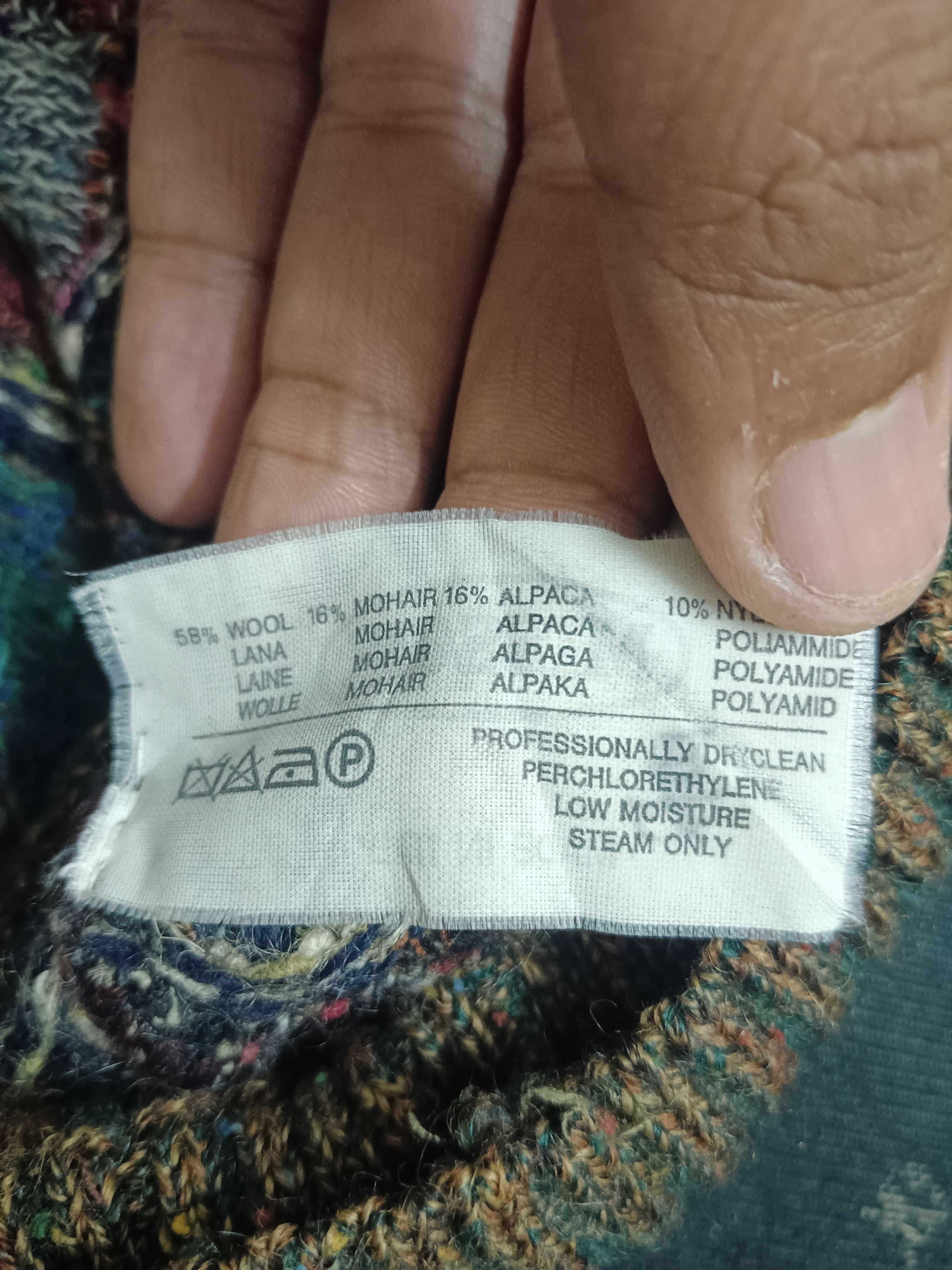 Missoni Vintage Missoni Wool Knitwear Size US XL / EU 56 / 4 - 4 Thumbnail