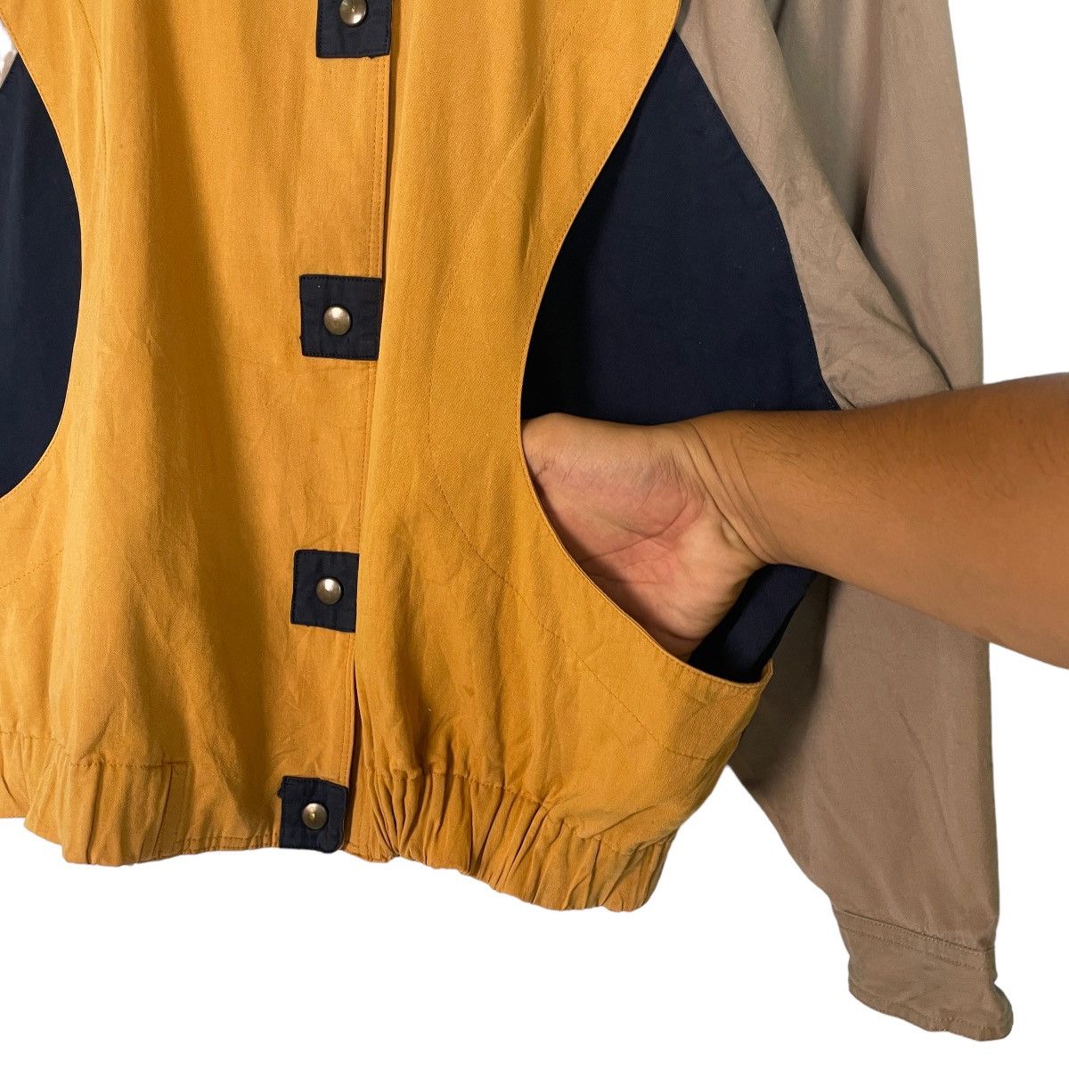 Japanese Brand 🔥LAST PRICE🔥 Japanese Archival Colorblock Jacket Size US M / EU 48-50 / 2 - 8 Thumbnail