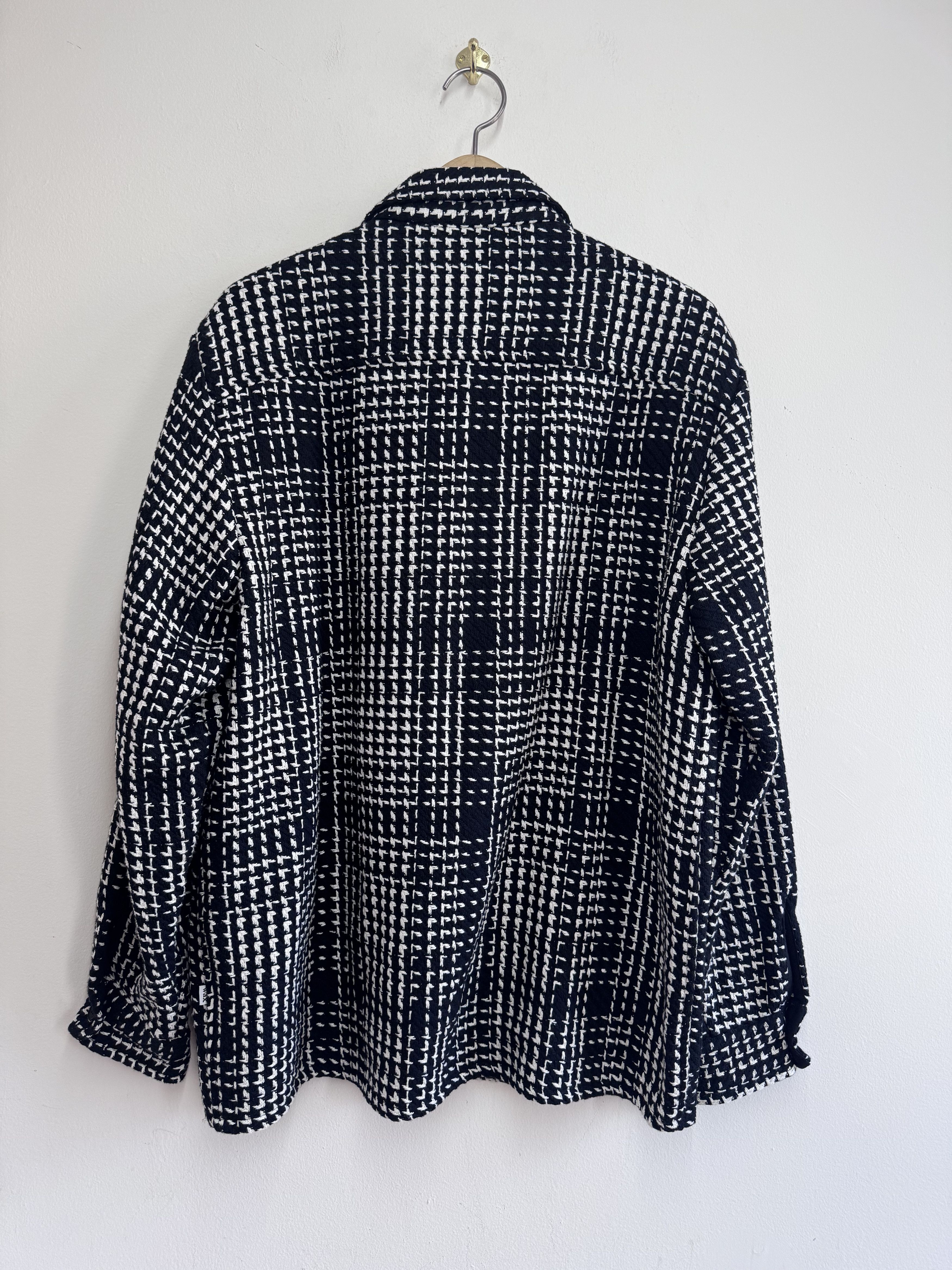Wax London Wax London Whiting Twin Weave Overshirt Check AW24 Size US XL / EU 56 / 4 - 5 Thumbnail