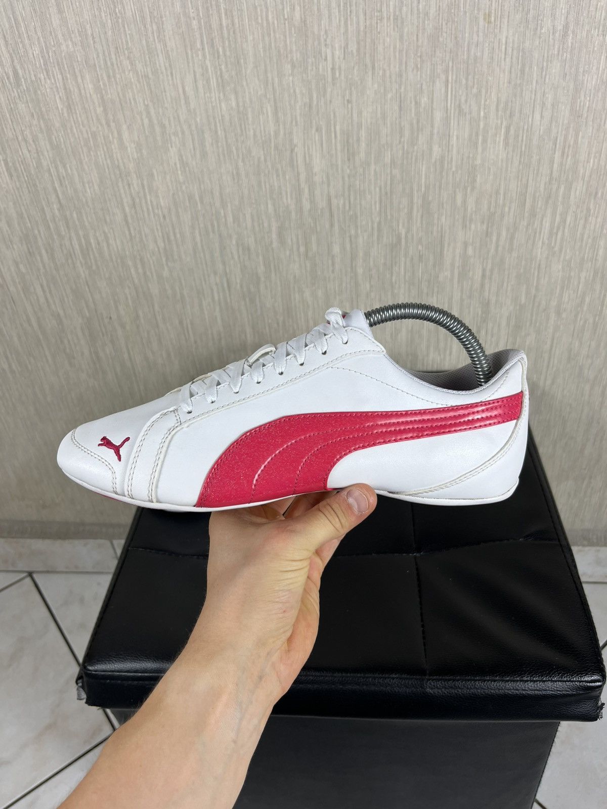 Puma Vintage Puma speed cat y2k sneakers shiny brocade pink shoes Size US 9.5 / IT 39.5 - 15 Thumbnail