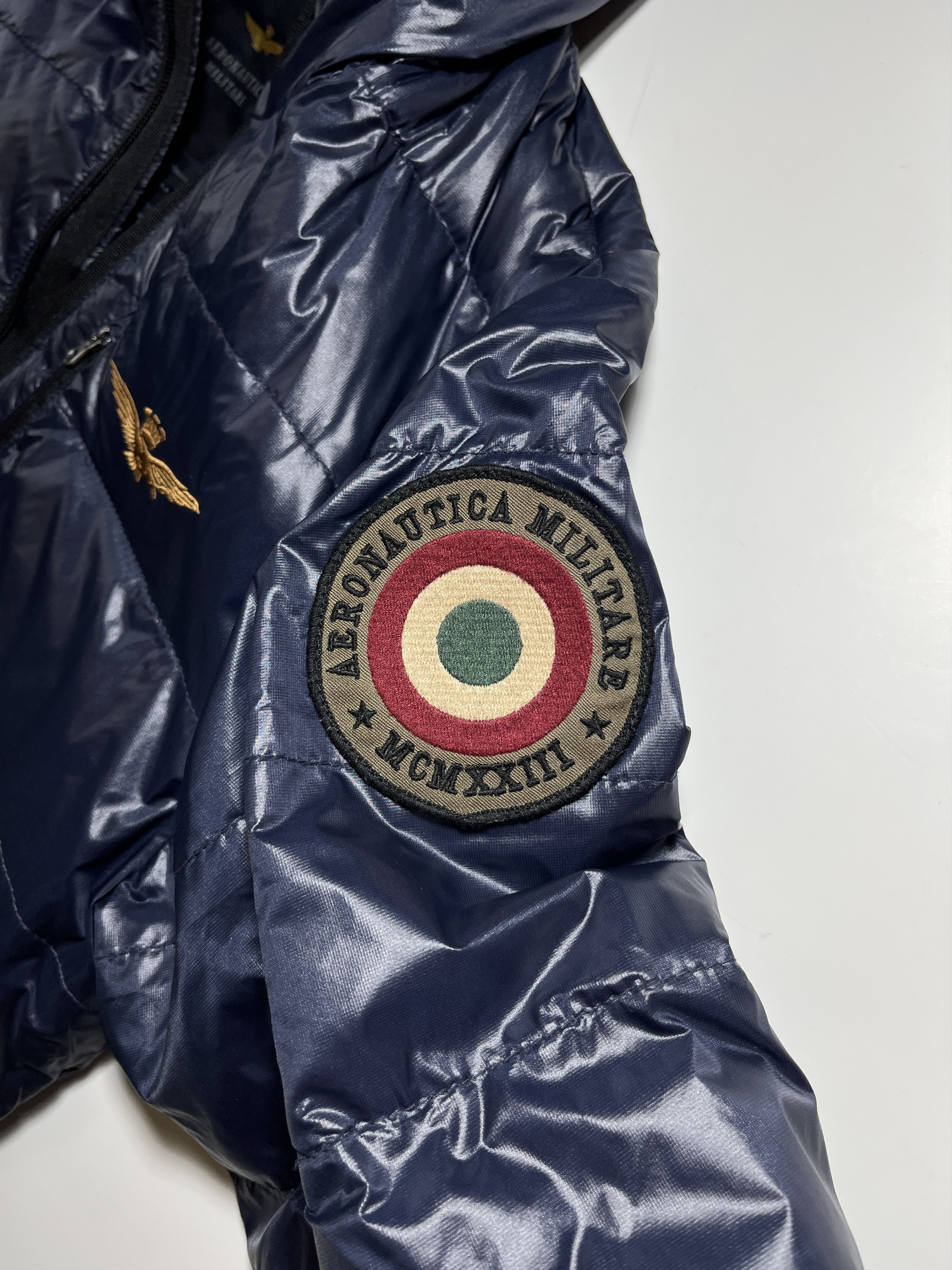 Aeronautica Militare Aeronautica Militare Military Navy Down Jacket Size S Size US S / EU 44-46 / 1 - 11 Thumbnail